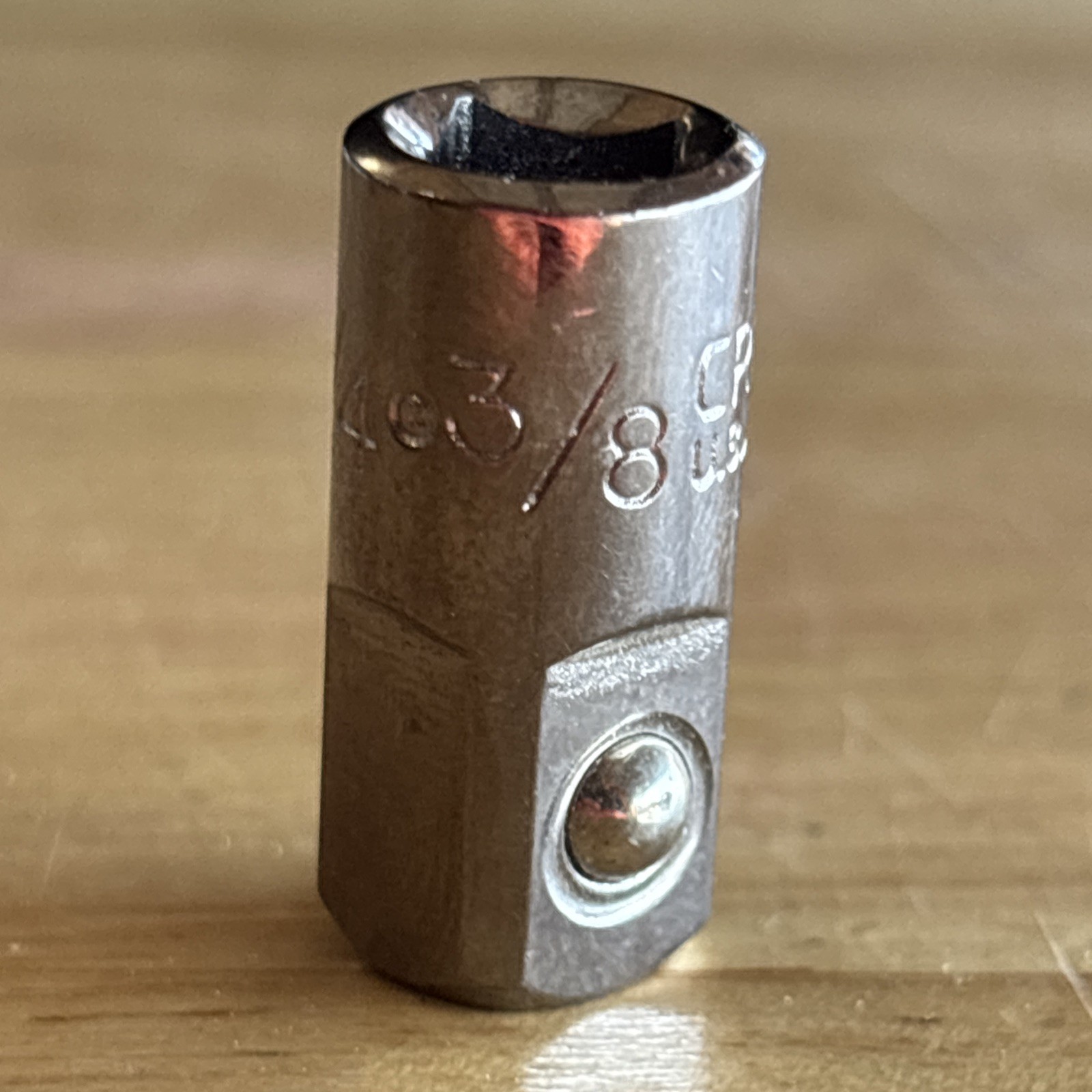 Craftsman 1/4″ Female Drive to 3/8″ Male Socket Adapter G Series 4257 USA