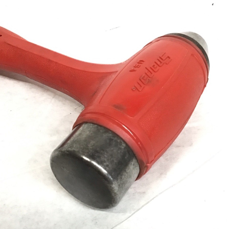 Snap-On Tools HBBD32 Red Ball Peen Dead Blow Hammer 32 Ounce. USA