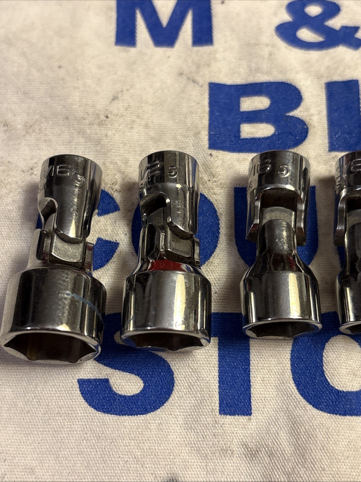 Snap-on 1/4″ Drive Shallow Universal Socket Set (1/4, 5/16, 3/8-9/16″) 106TMUSA