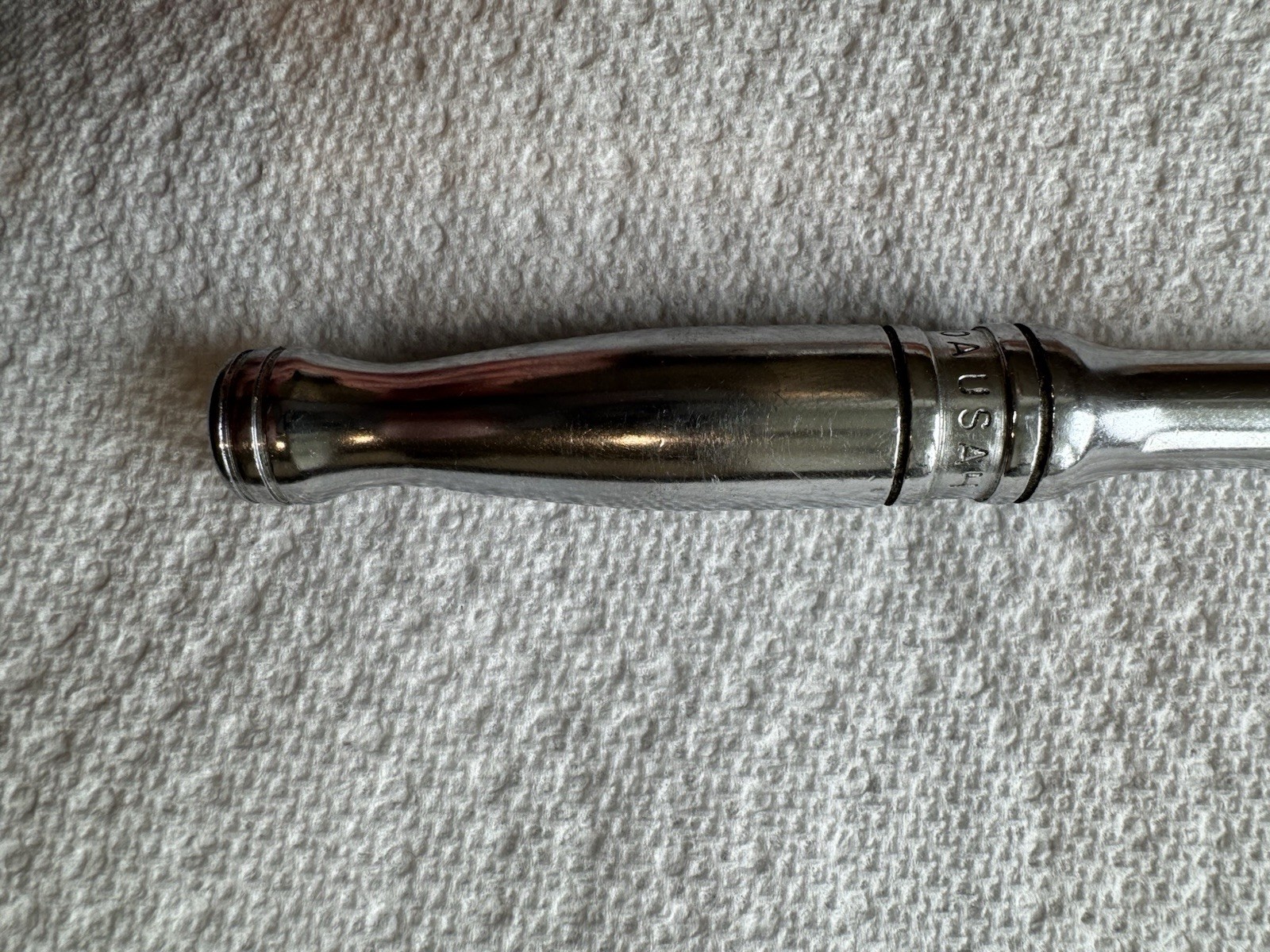 Vintage Snap-On 3/8” Swivel Head Ratchet. F670-A