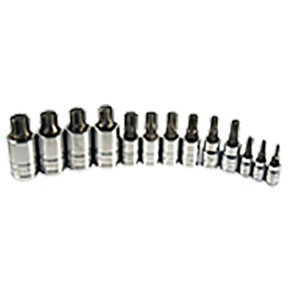13 Pc. 6 Lobe Polydrive Bit Socket Set ATD-13780 Brand New!