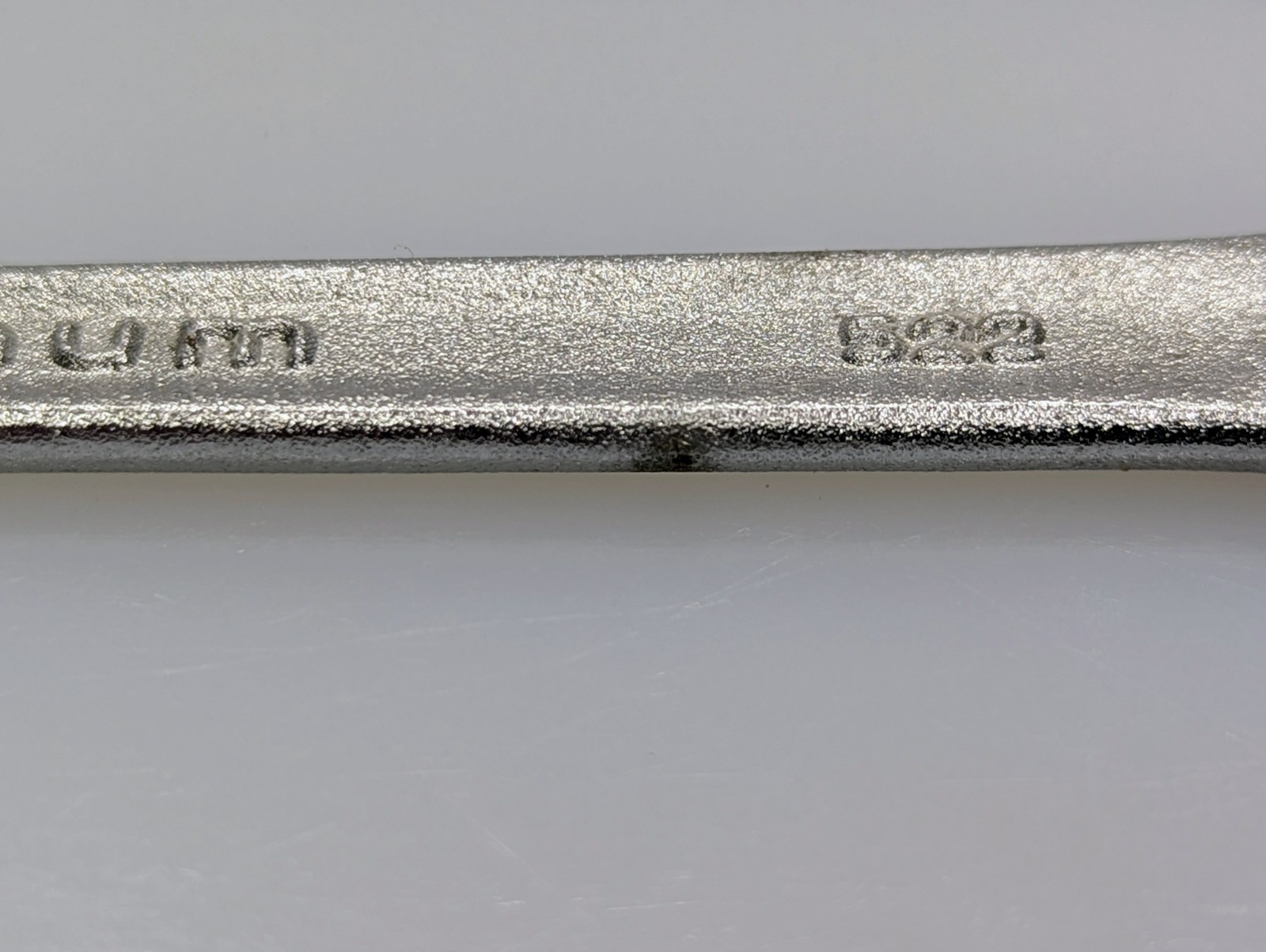 Two – Vintage ETERNUM Brand #522 metric Open-end Wrench 10mm and 11mm