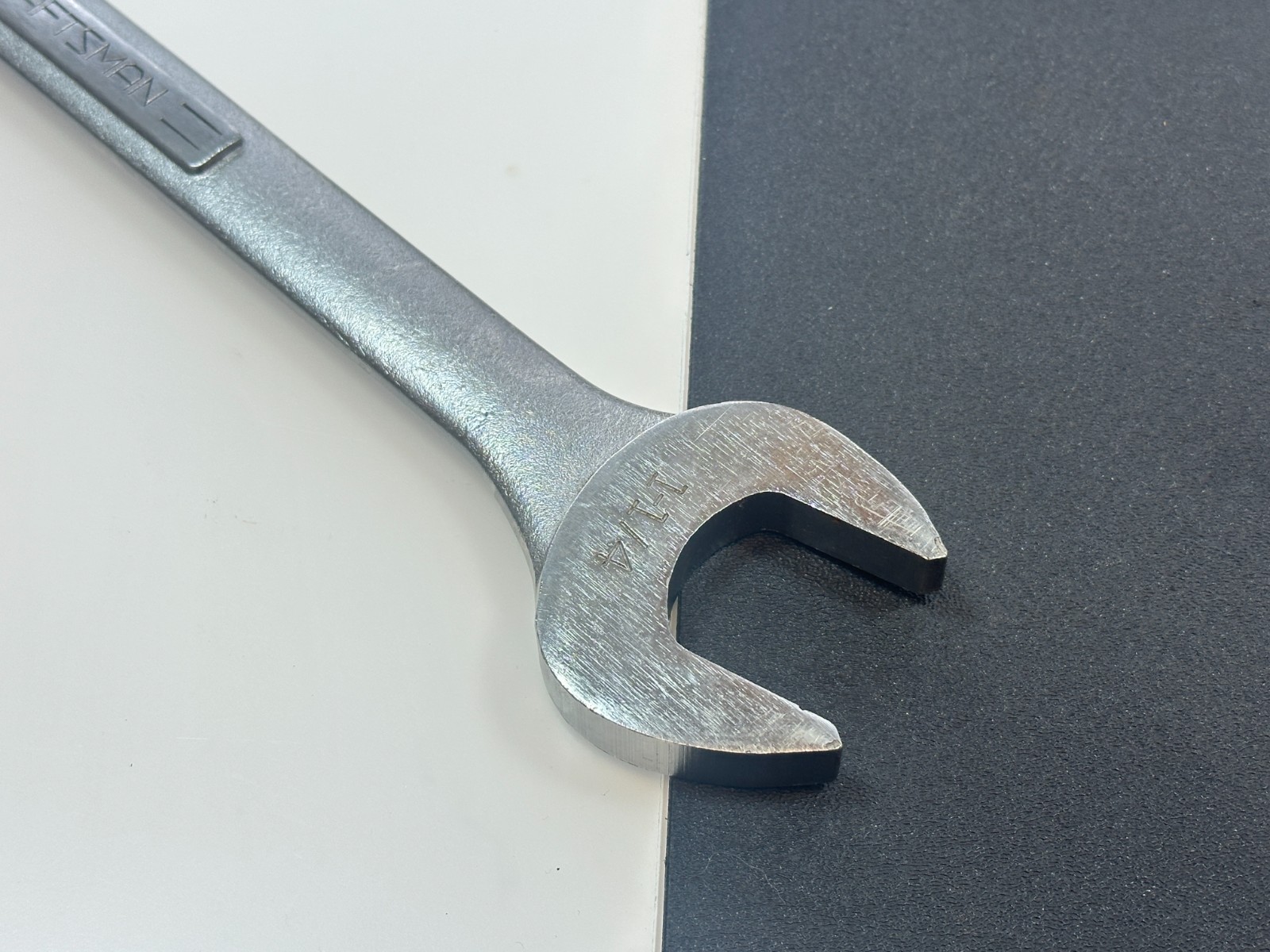 🇺🇸 Craftsman Tools USA SAE 1-1/4″ VV 44708 Chrome Combination Wrench, 12 Point