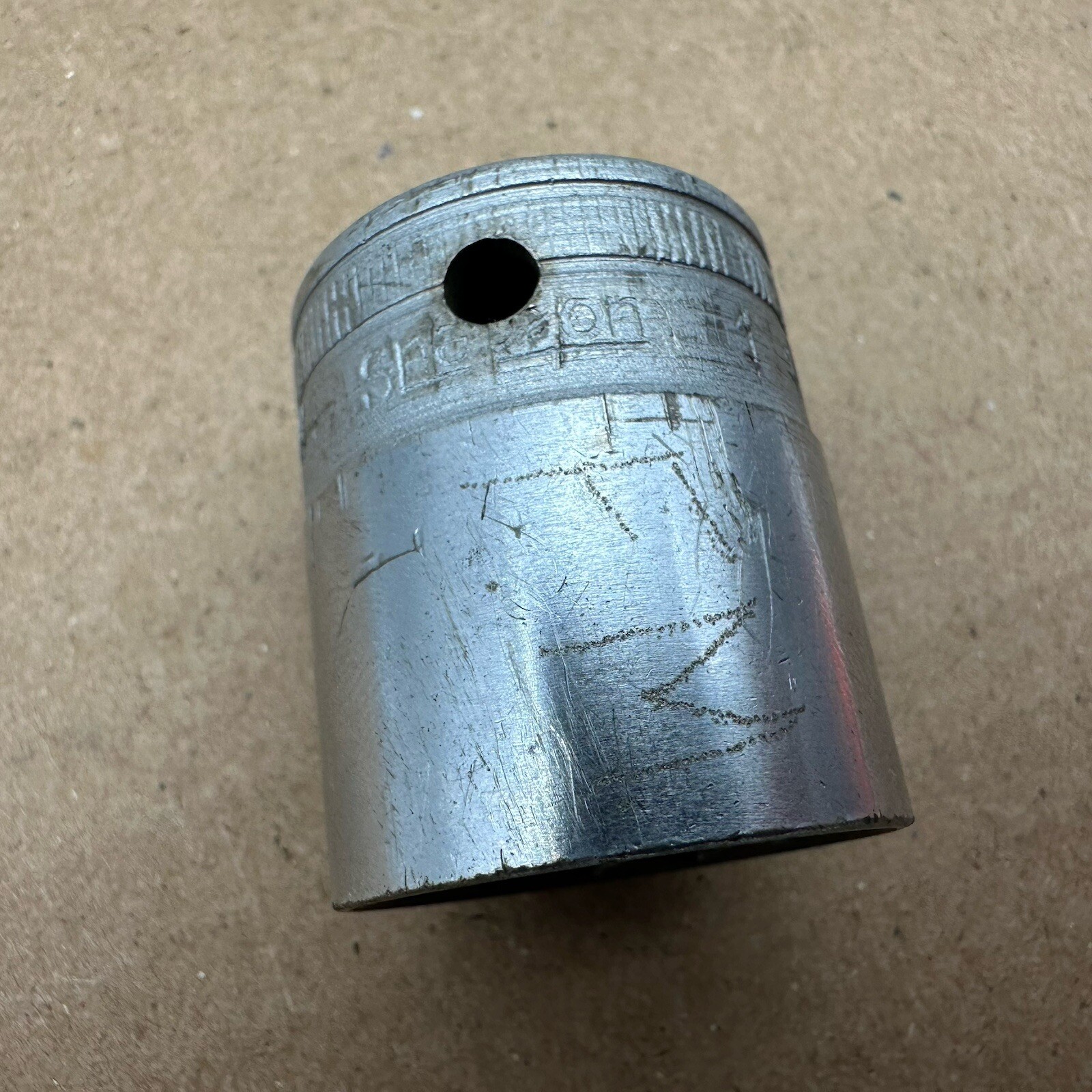 Snap-on SW-320 1/2 1in 1/2″ Drive 12-Point Socket USA Vintage