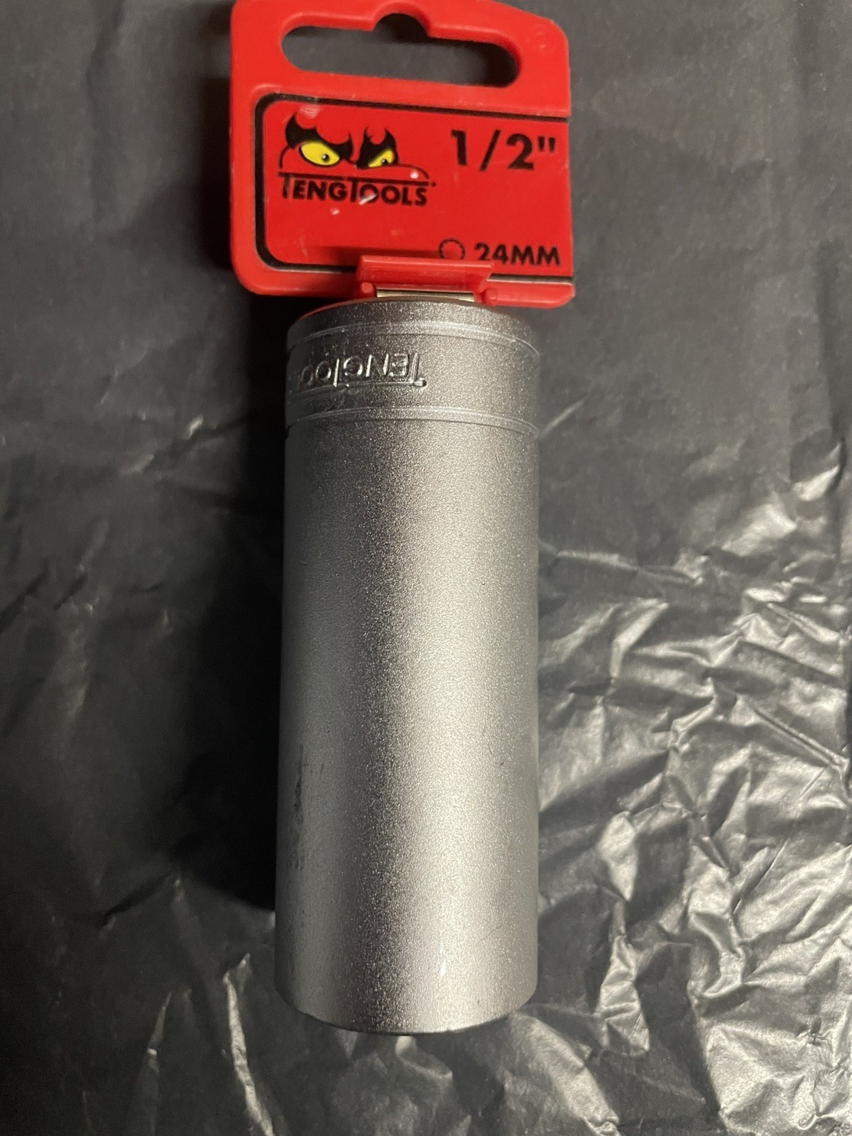 Teng Tools 1/2 Deep Socket 12 Pt Metric 24mm New Condition
