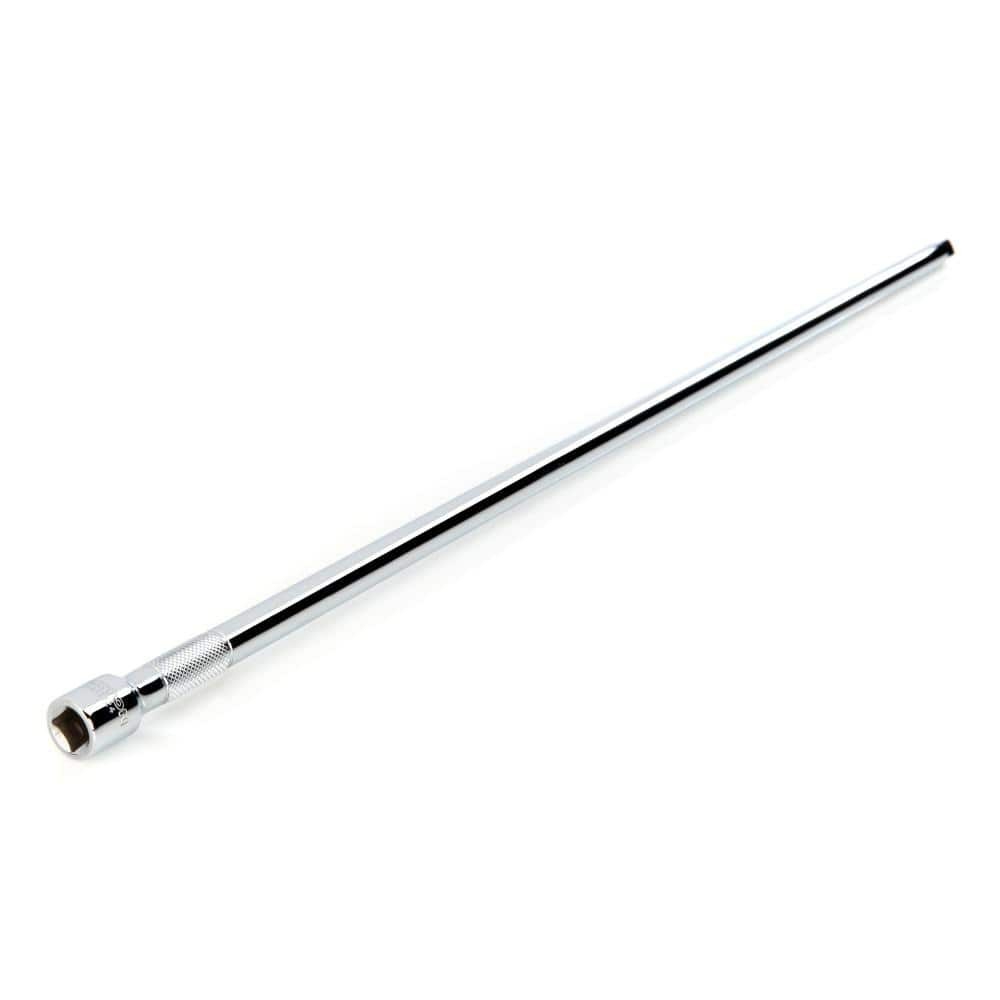 TEKTON 3/8 in. Drive x 24 in. Extension Bar Chrome-Plated Steel