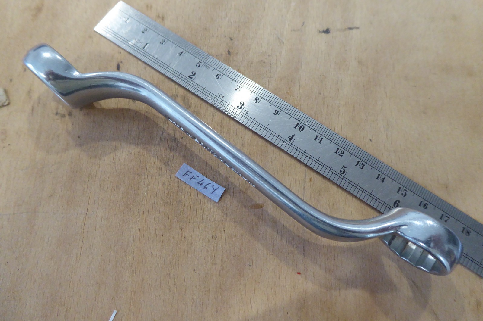 BRITOOL 6RB6875 SHORT ring spanner 11/16 X 3/4″ AF made England