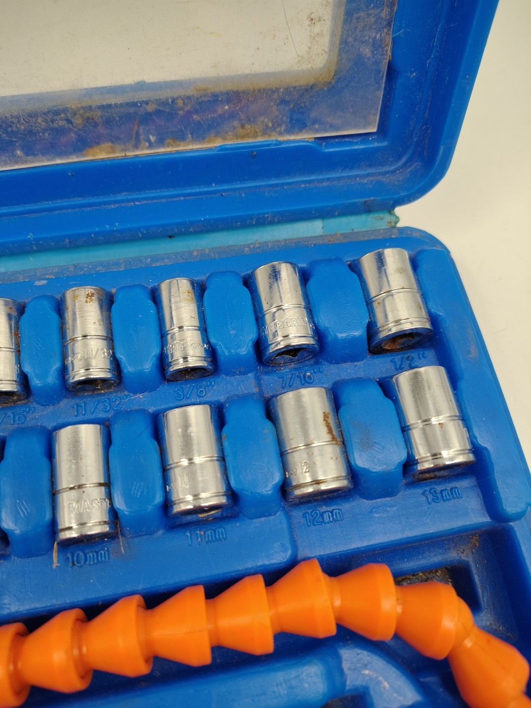 Master Grip 65 Pc Angle Gearless Ratchet Driver Set w/ Case Flexible…