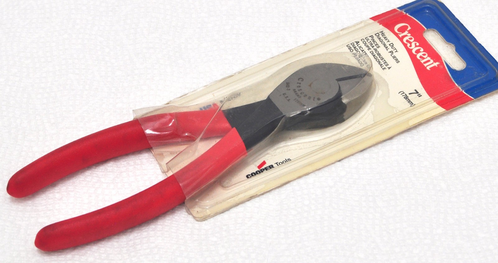 Crescent 7″ chain nose SIDE CUTTING pliers 654-7CV, 7″DIAGONAL pliers 5427CV USA