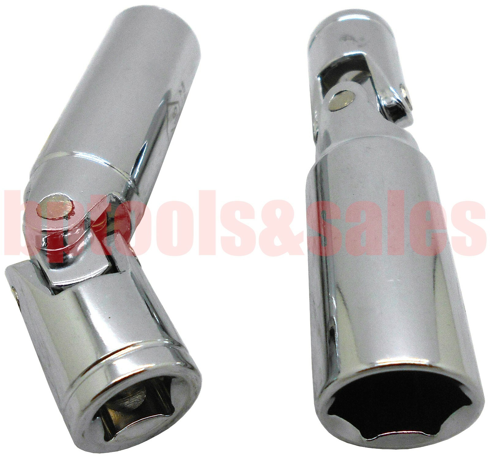 4pc 3/8″ DR. Universal Spark Plug Socket Set CR-V Swivel Sockets