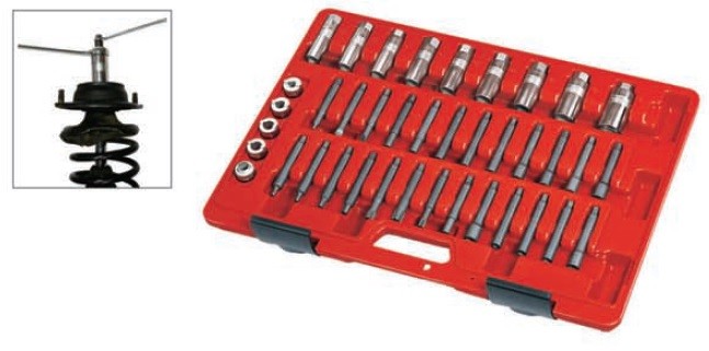 JTC UNVERASL STRUT NUT TOOL SET, JTC TOOLS # 1323