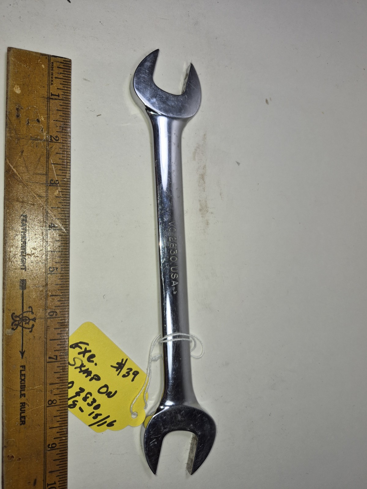 Snap On Tools USA 7/8″ x 15/16″ Open-End Wrench VO2830