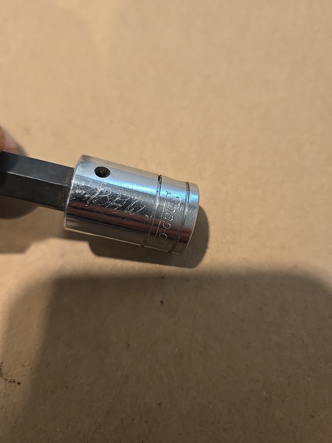 Snap On 3/8″ Drive 9/64″-3/8″ SAE Hex Bit Driver Sockets USA Lot Of 7