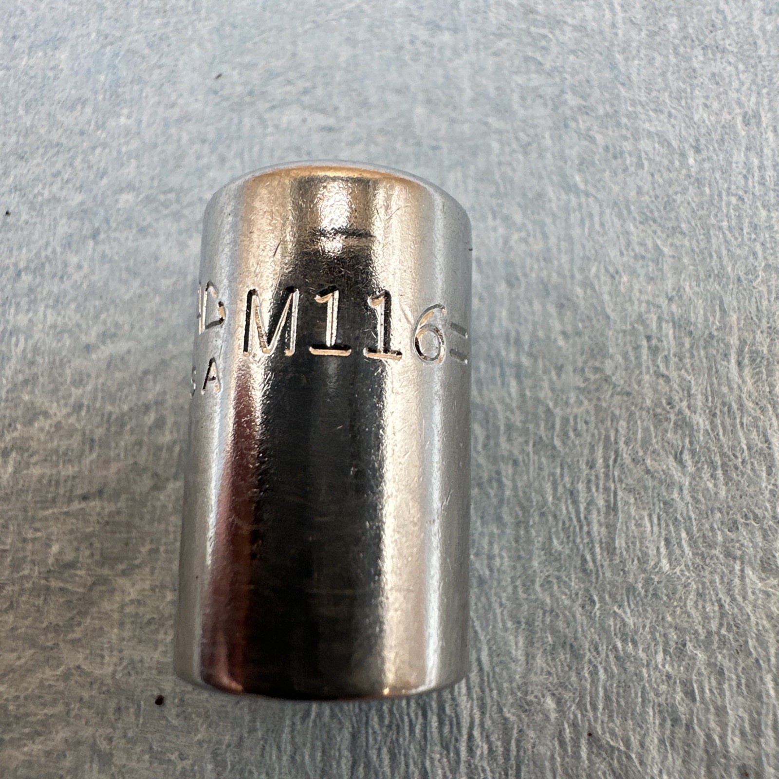 Mac Tools SAE 11/32″ M116 Shallow Standard Socket 1/4″ Drive 6 Point Chrome USA