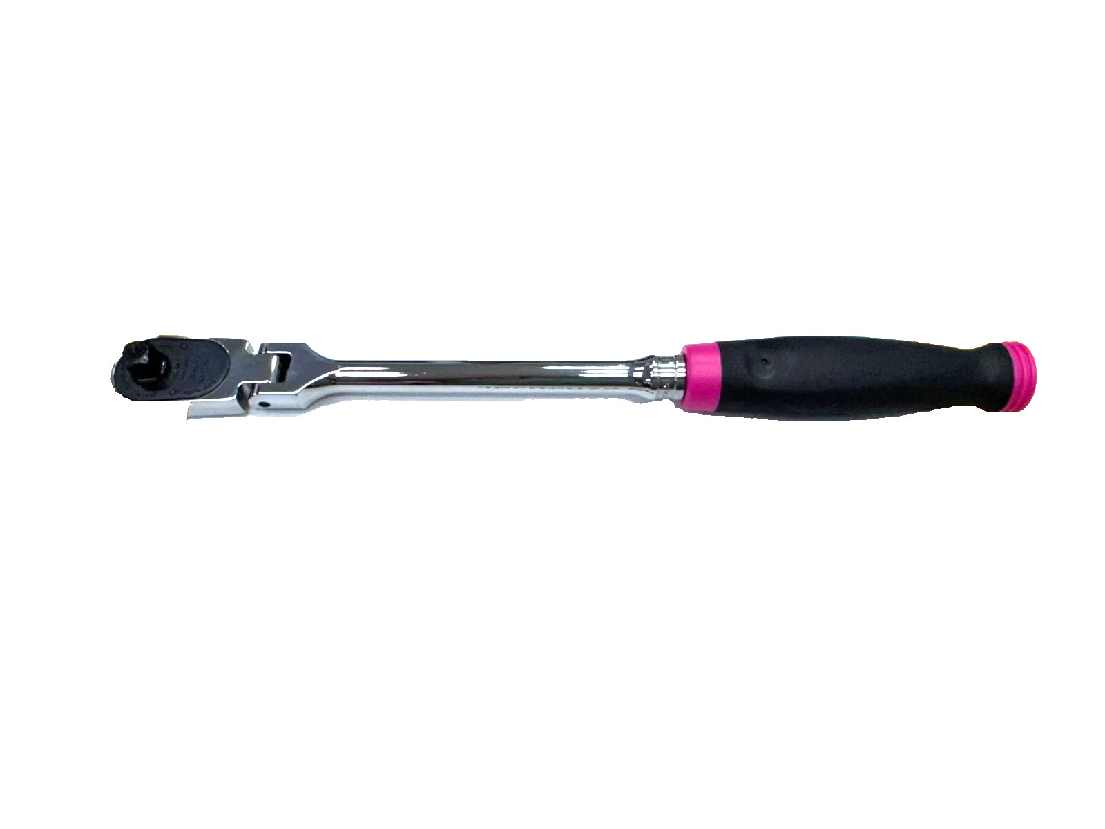 Snap-on Tools ELECTRIC PINK 3/8″ Drive Soft Grip Long Flex Ratchet FHLF100EP NEW