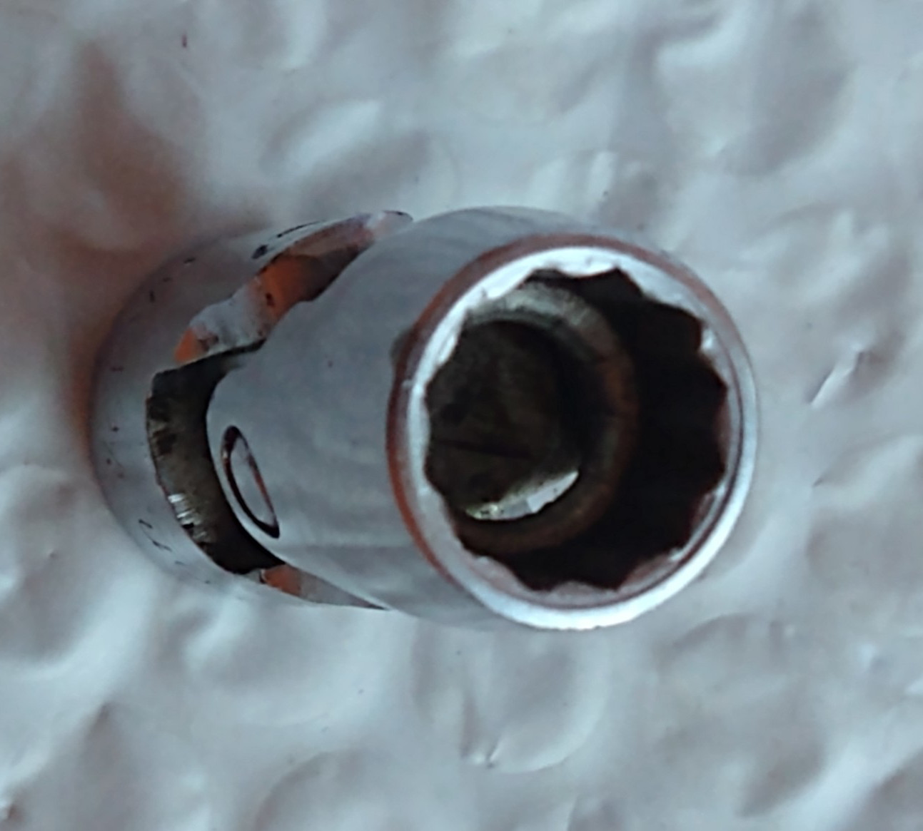 SNAP ON FVU14, 3/8″ DRIVE, 7/16″ UNIVERSAL/SWIVEL SOCKET, SHALLOW, 12 POINT.