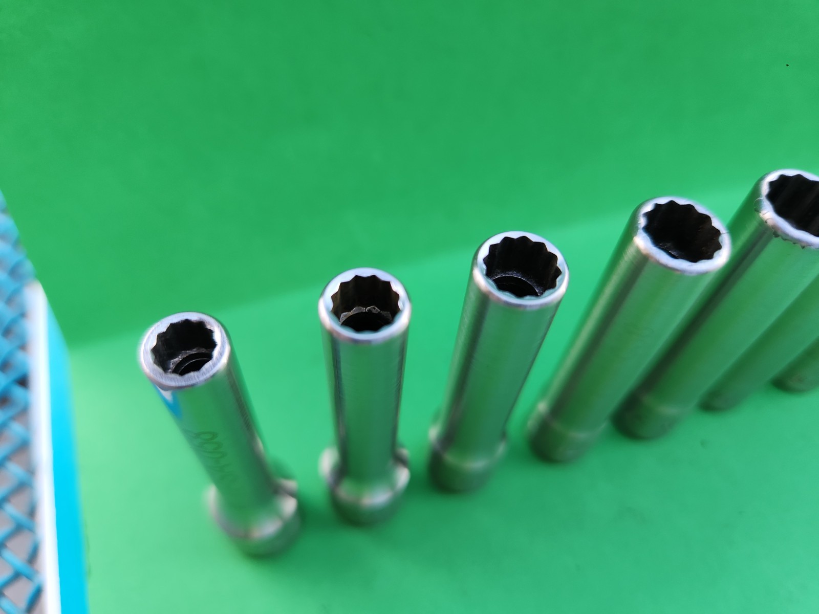 10 Snap-on 110STMDY Deep Socket Set 1/4″ Drive SAE 3/16 – 9/16 STMD6-STMD18 A3