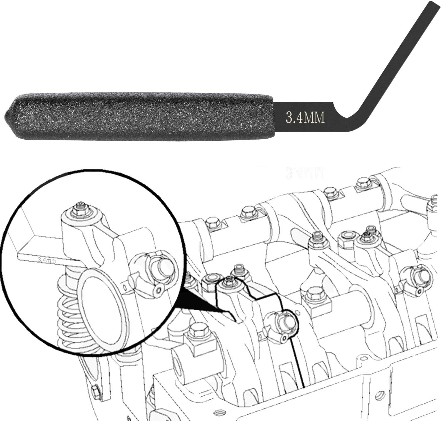Engine Brake Adjustment Tool 7.0mm For Cummins ISX Replaces 3163530