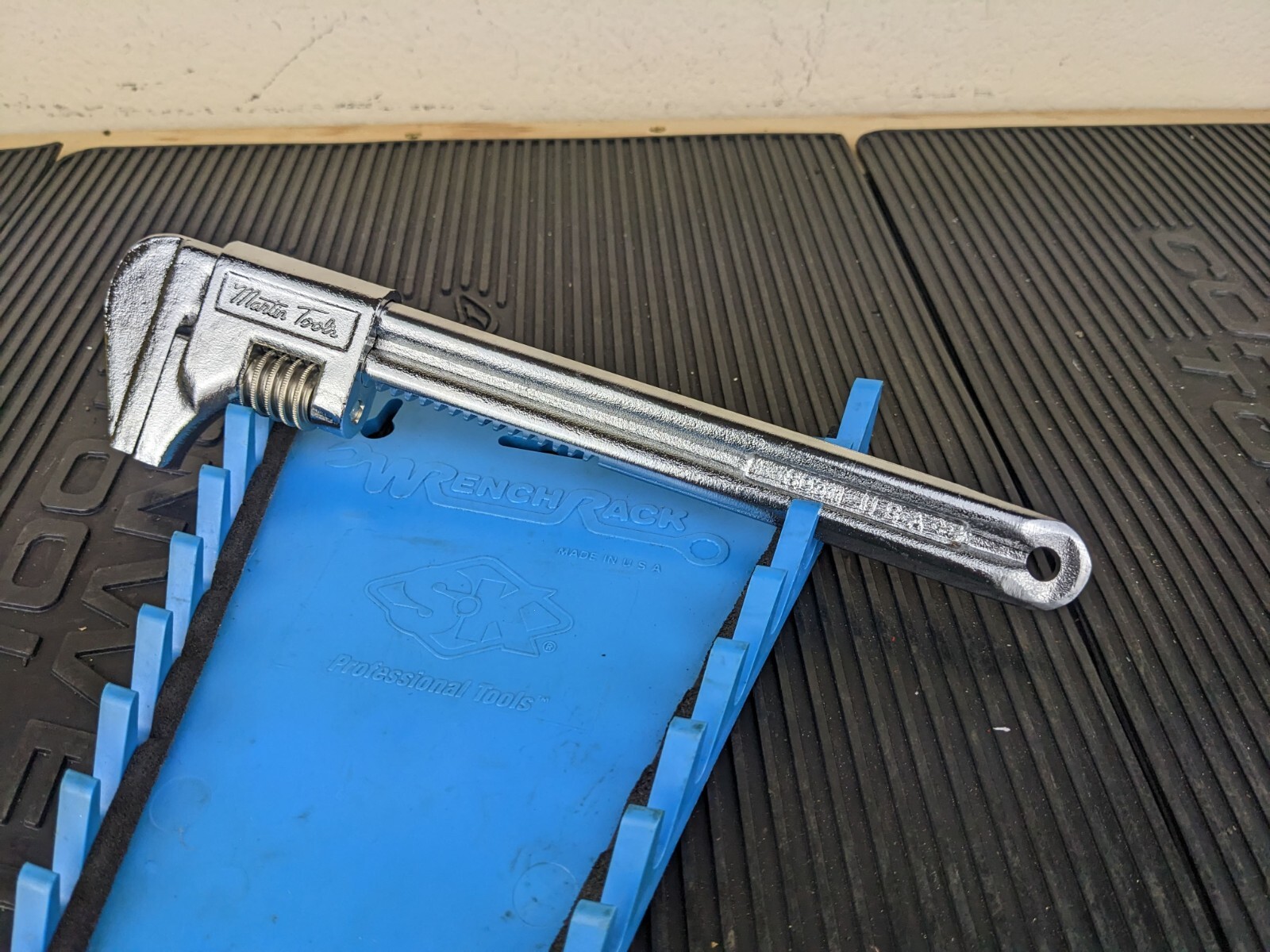 #ba470 NEW Martin Tool 89311 Adjustable Chrome Auto Wrench 11″