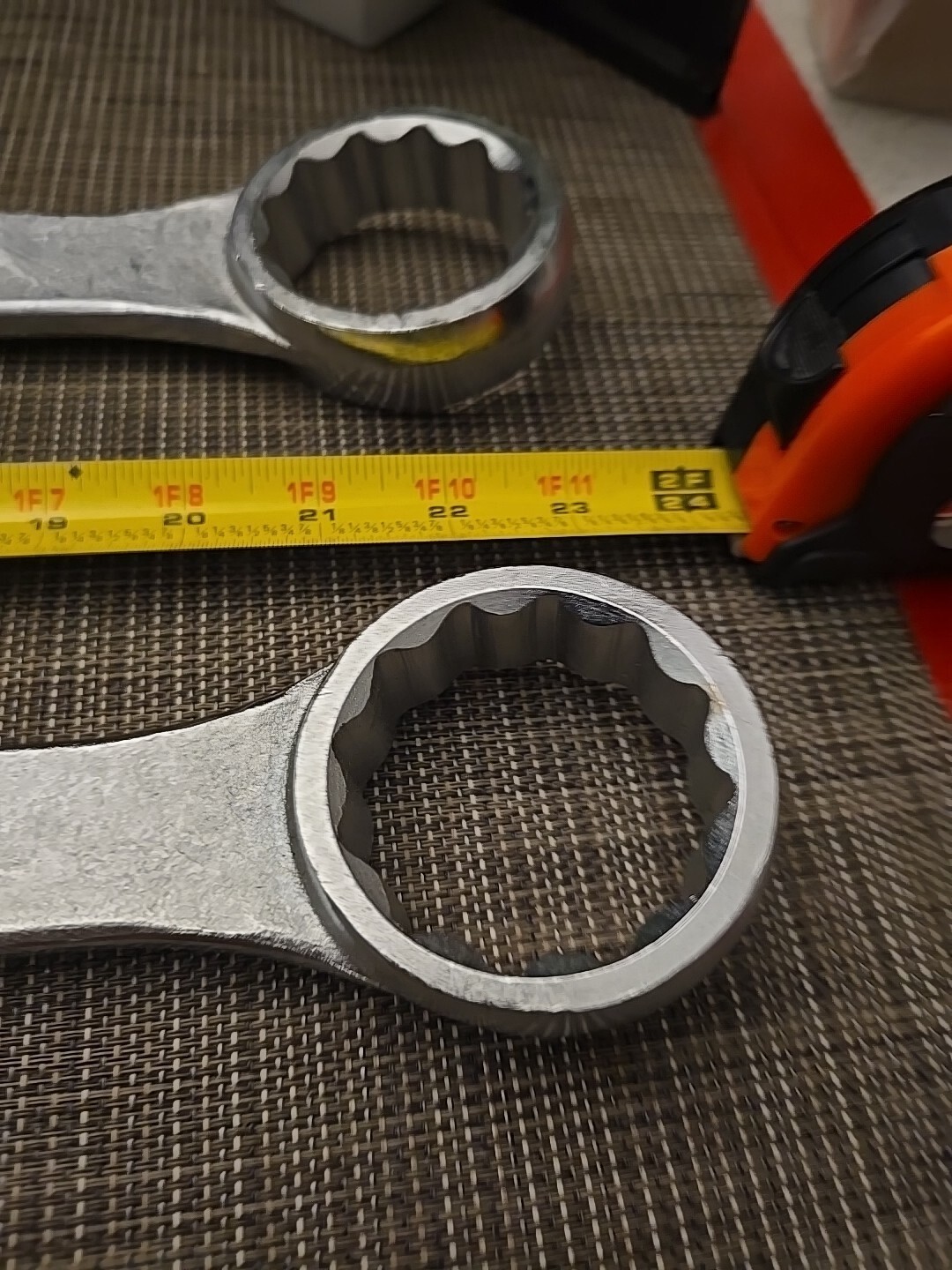 2 QTY, OEM TOOLS, 50 MM Jumbo COMBINATION WRENCHS! NEW! HIGH QUALITY! NOT 1, 2!
