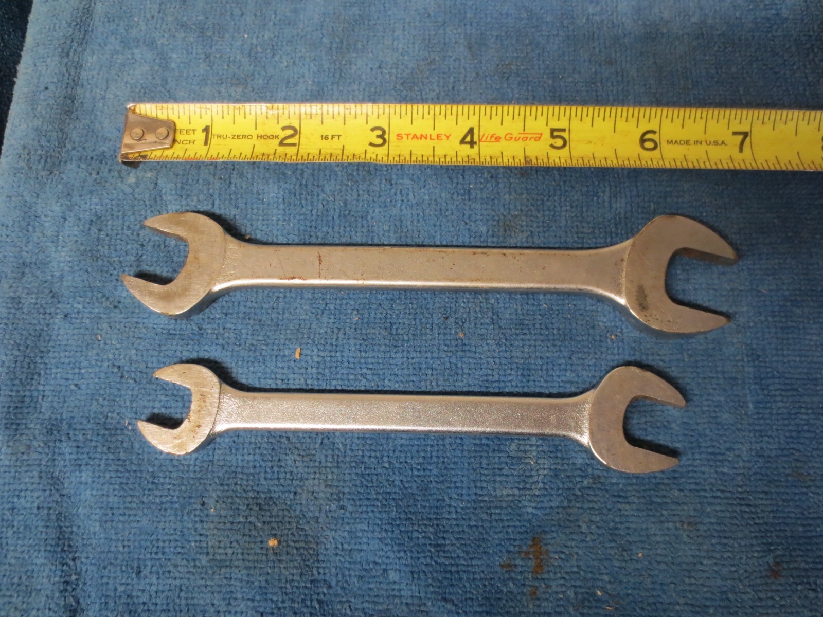 Par-X by Snap-on (2) Pc. SAE Open End Wrench Lot – U.S.A. 7/16 x 1/2, 9/16 x 5/8