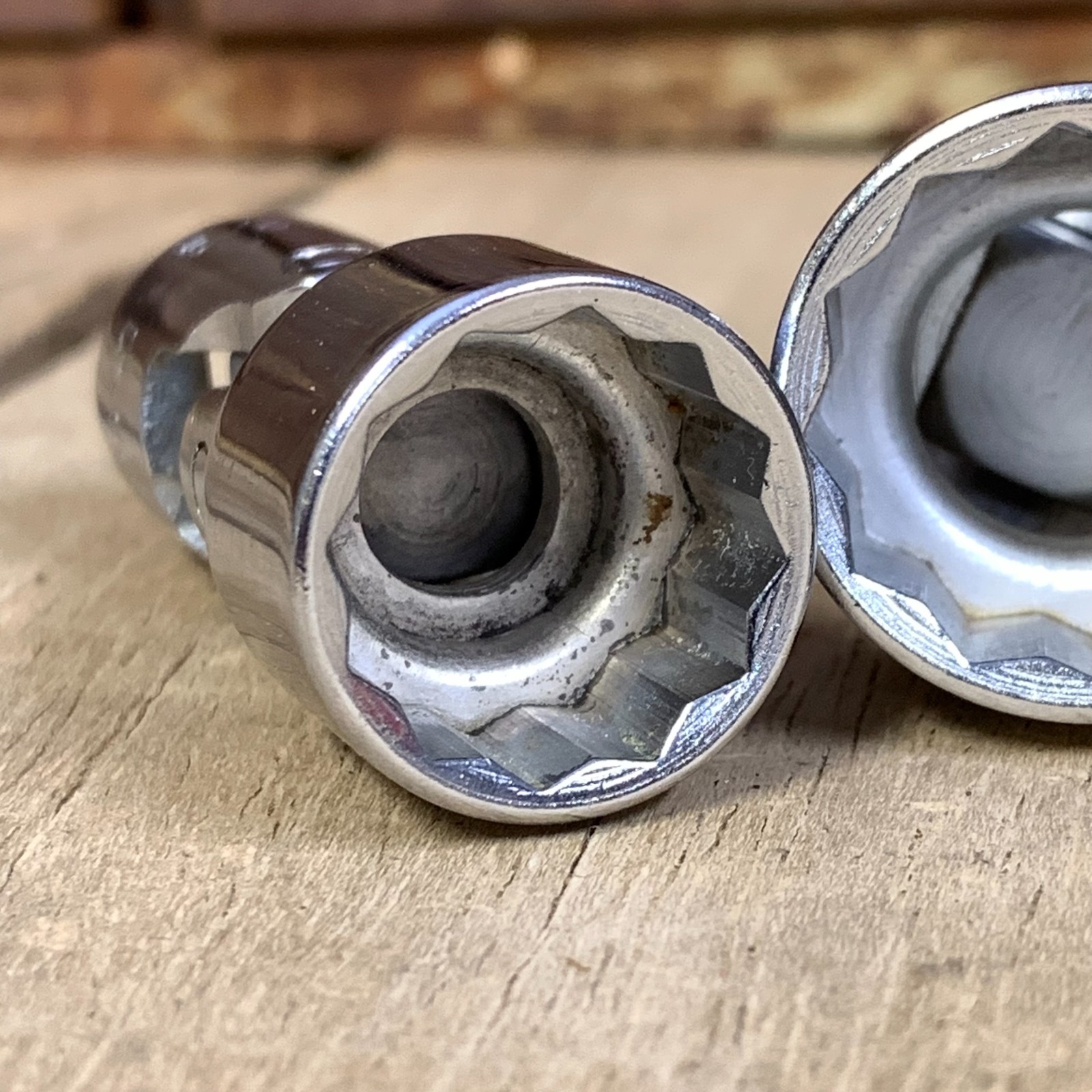 Snap-on Swivel Socket Lot 3/8” Drive ~ 5/8” 3/4” 7/8″ ~ 12 Point – 3 pieces USA