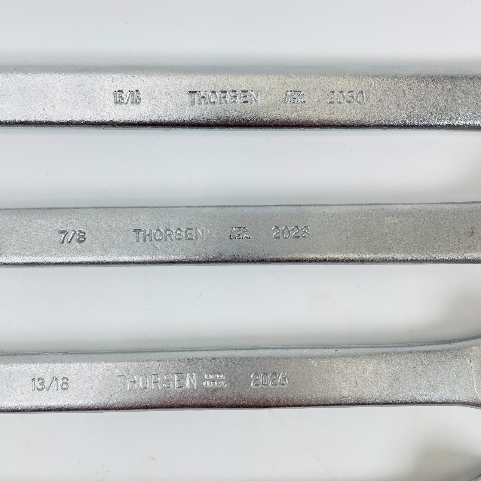 Vintage Thorsen Combination Wrench Set 3/8″ to 15/16″ 10 Pc USA 2012-2030