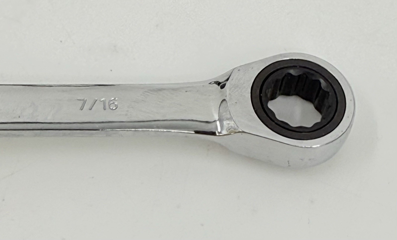 Titan Tools 17350 Combination Ratcheting Wrench Set 7 Piece SAE NEW NWOP