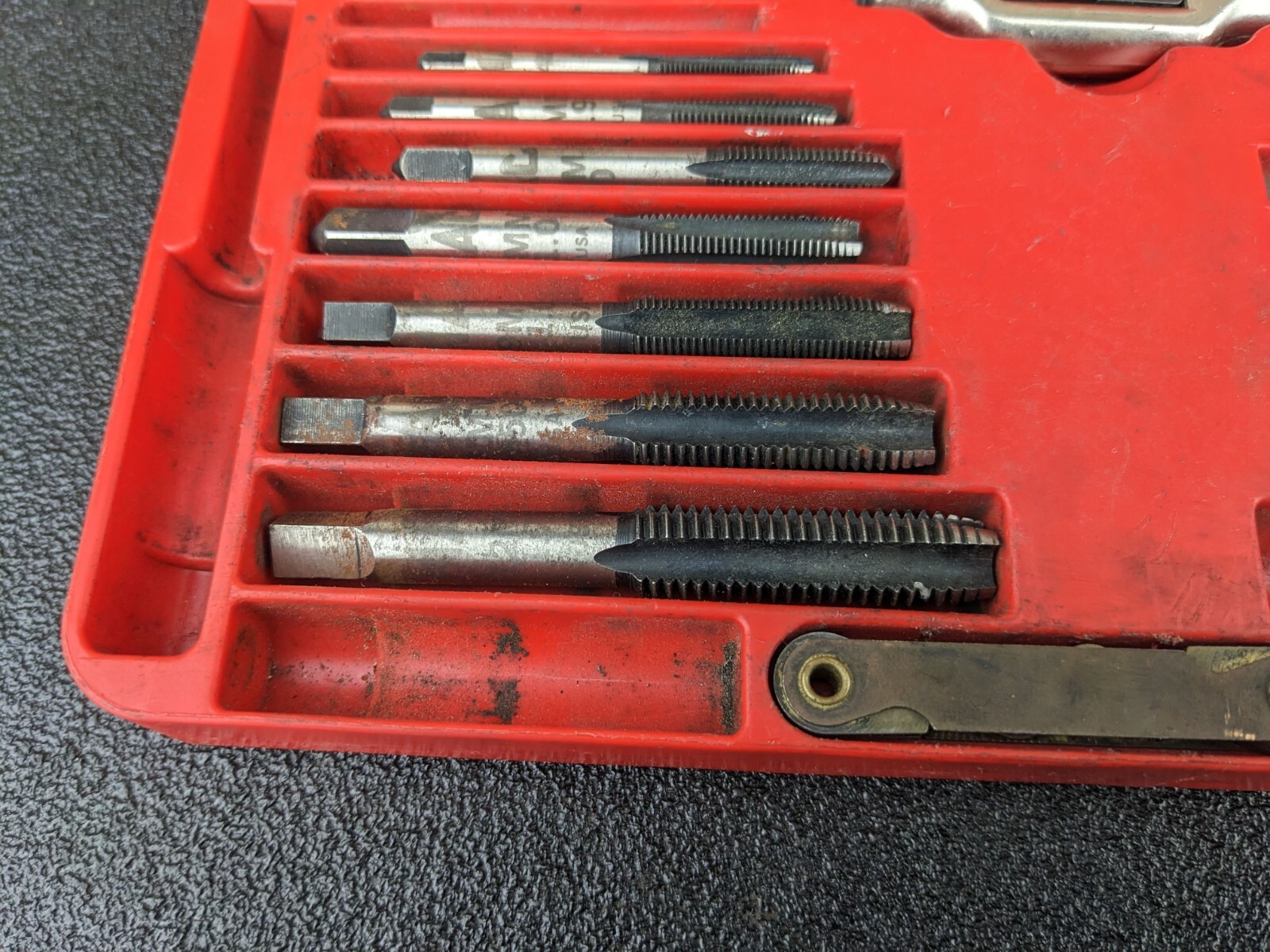 #bi973 Mac Tools 8017TS Metric Tap & Die Set