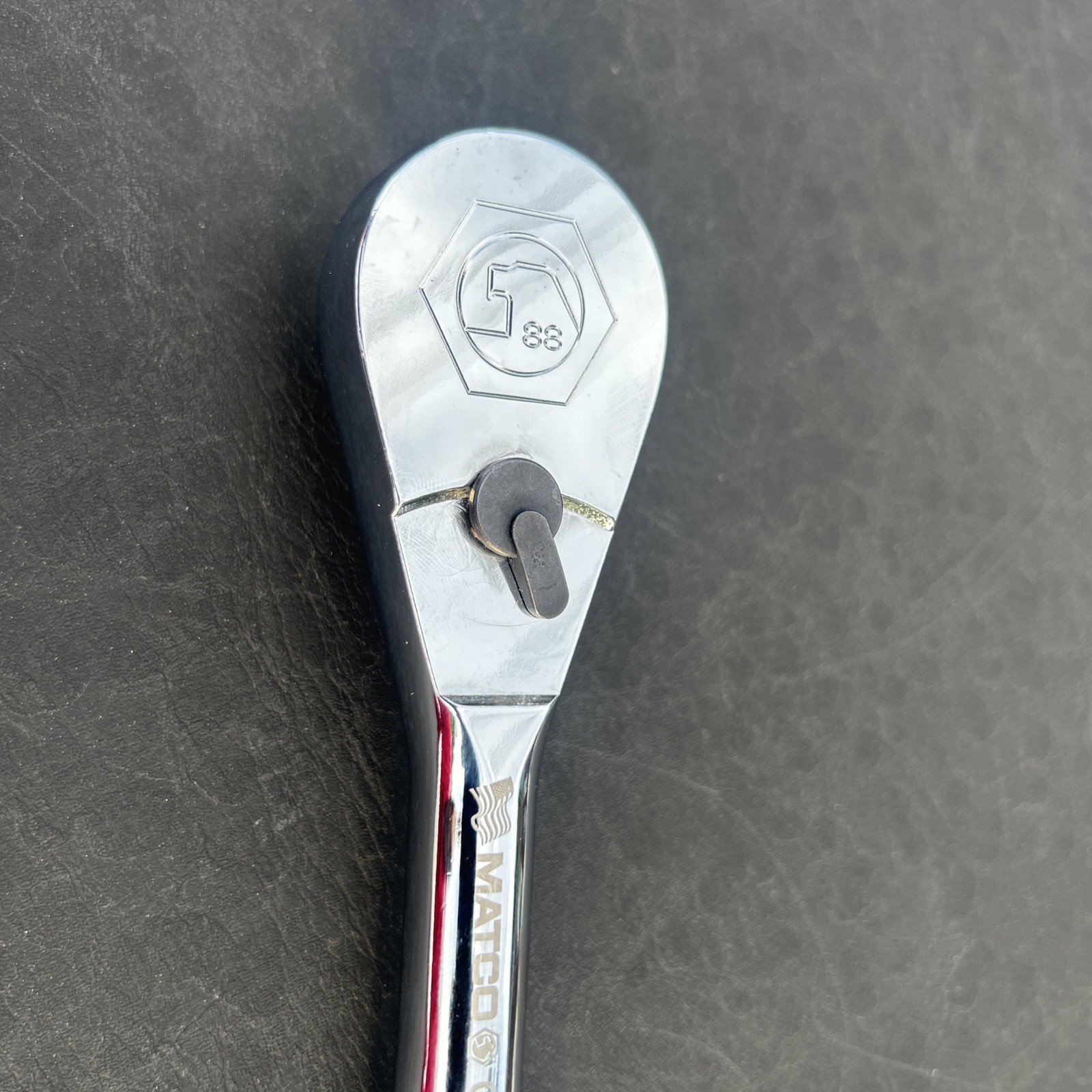 NEW Matco CFR108 1/2” Drive Ratchet 88 Tooth 10” Long Chrome Handle USA Made