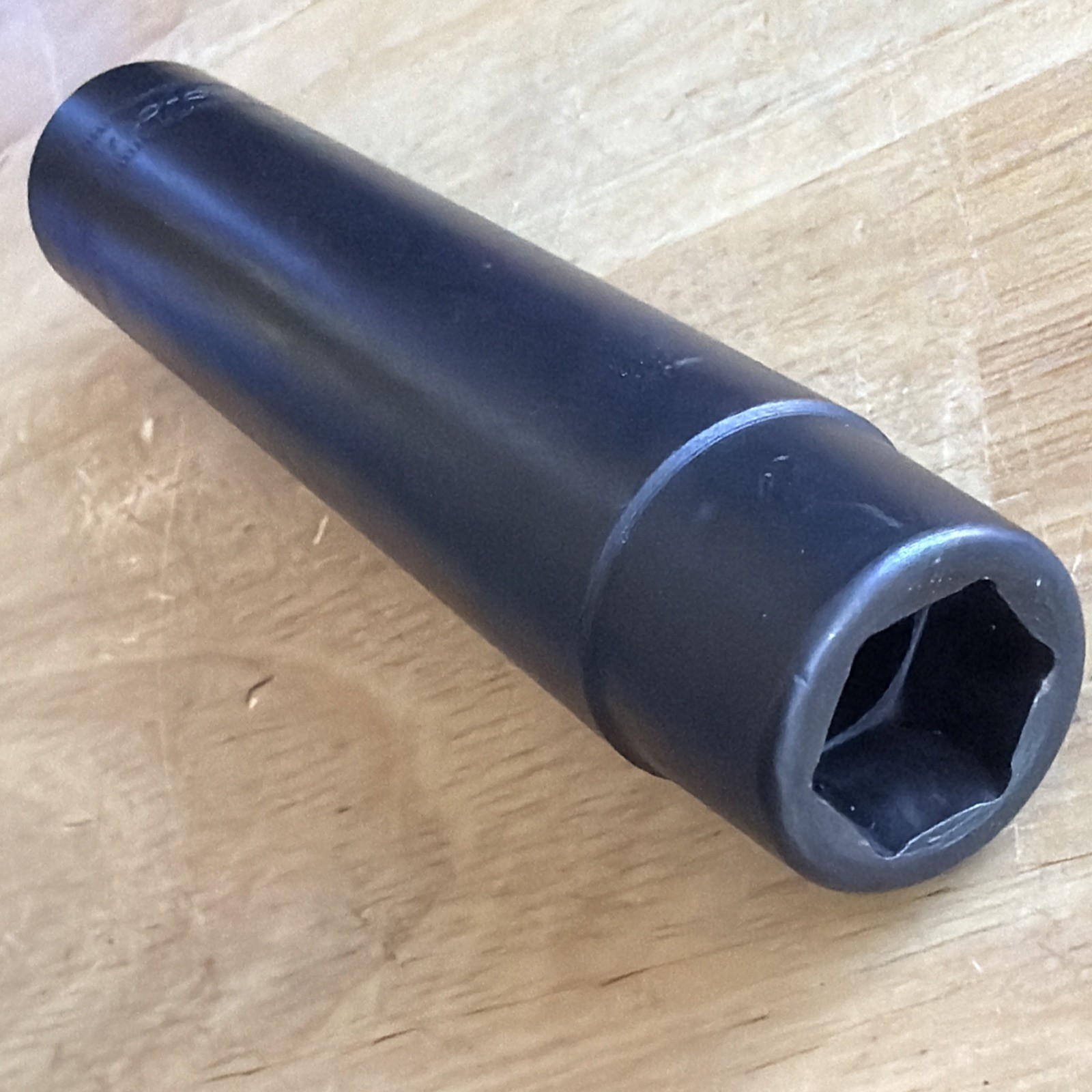 Snap On Tools 15mm Extra Deep Impact Socket 1/2″ Drive 6 Point SIMML150 USA