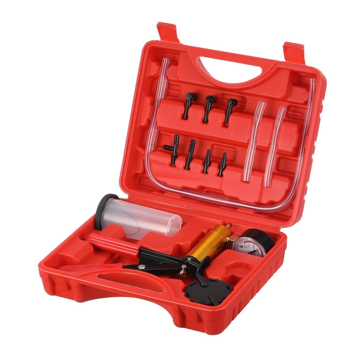2-in-1 Brake Bleeder & Vacuum Pump Kit Handheld Vacuum Brake Bleeder Pump Tool