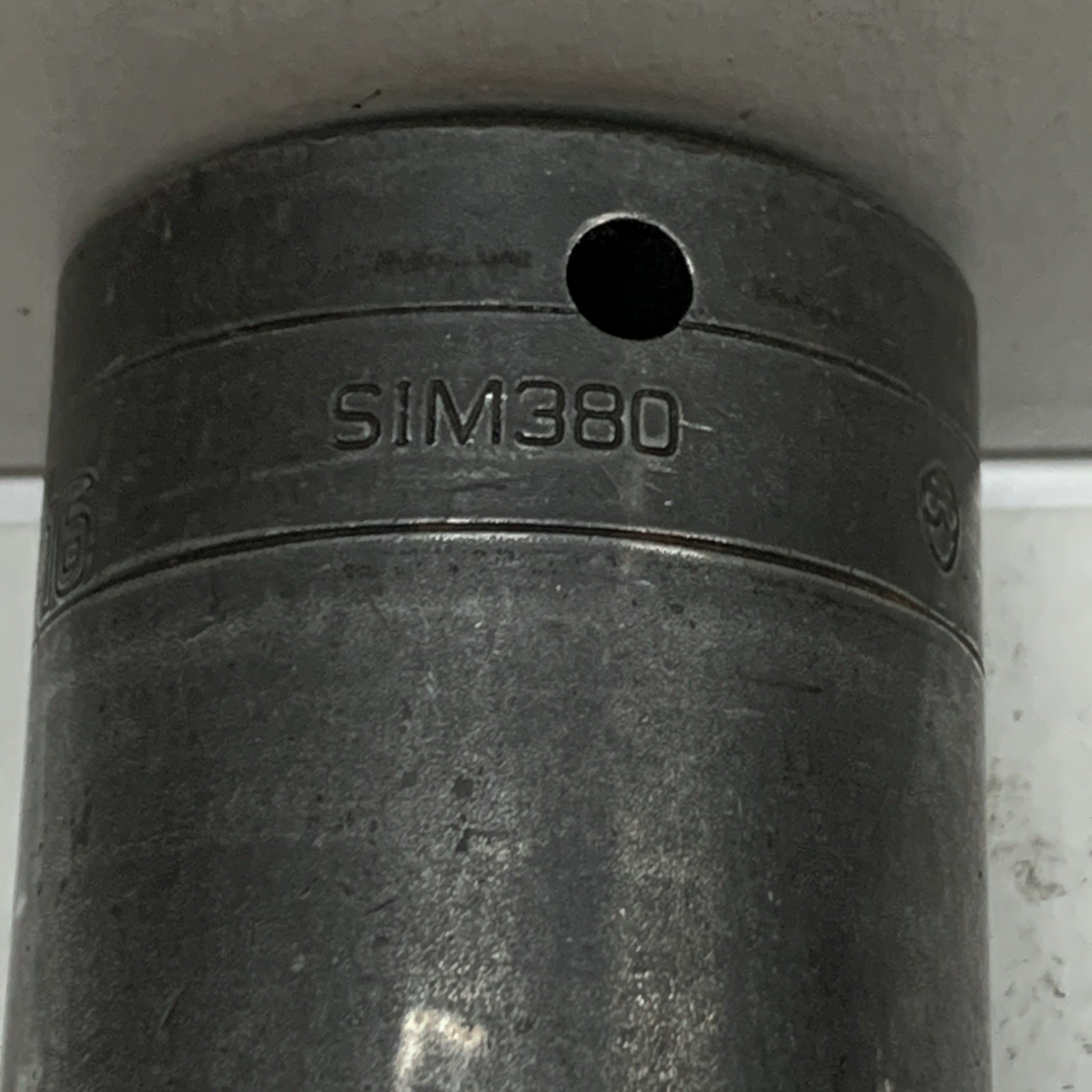 Snap On Tools USA SIM380 1-3/16″ 1/2”dr 6pt Flank Drive Deep Impact Socket NEW