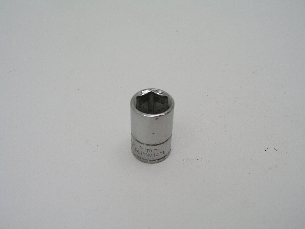 11mm 1/4″ Drive 6pt Socket, Blue Point BLPSM1411