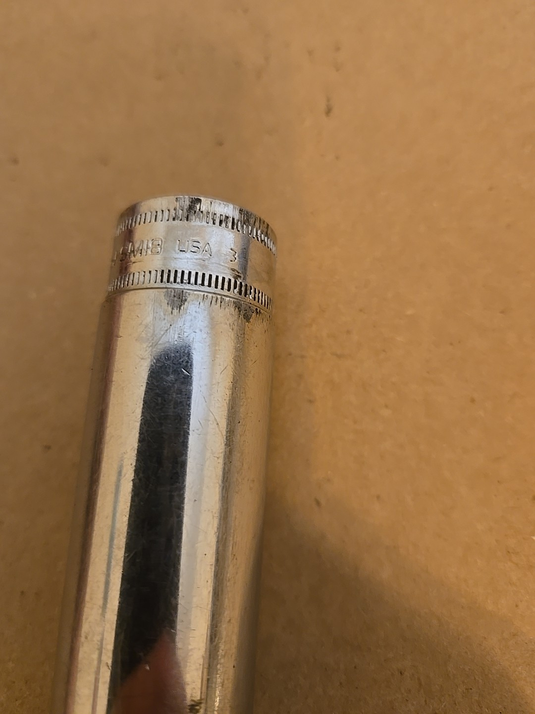 Snap On 3/8″ Drive 18MM 6PT Metric Chrome Deep Socket SFSM18