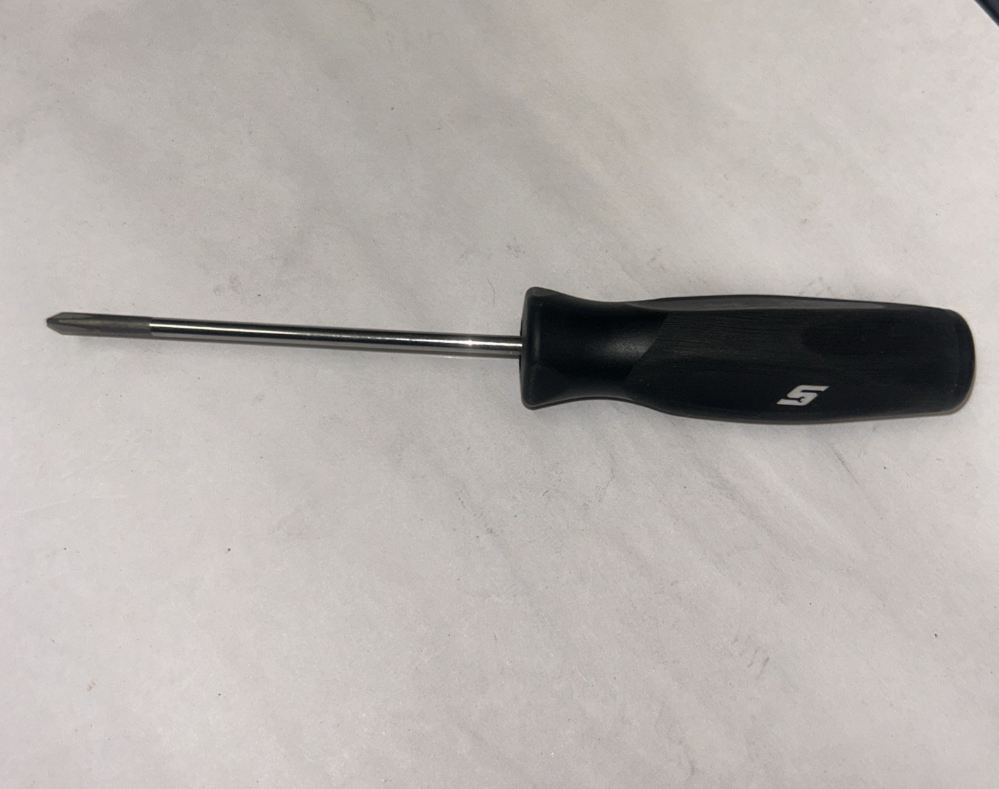 Snap-on Tools USA NEW BLACK #0 Phillips Soft Grip Mini-Tip Screwdriver SGDP300B