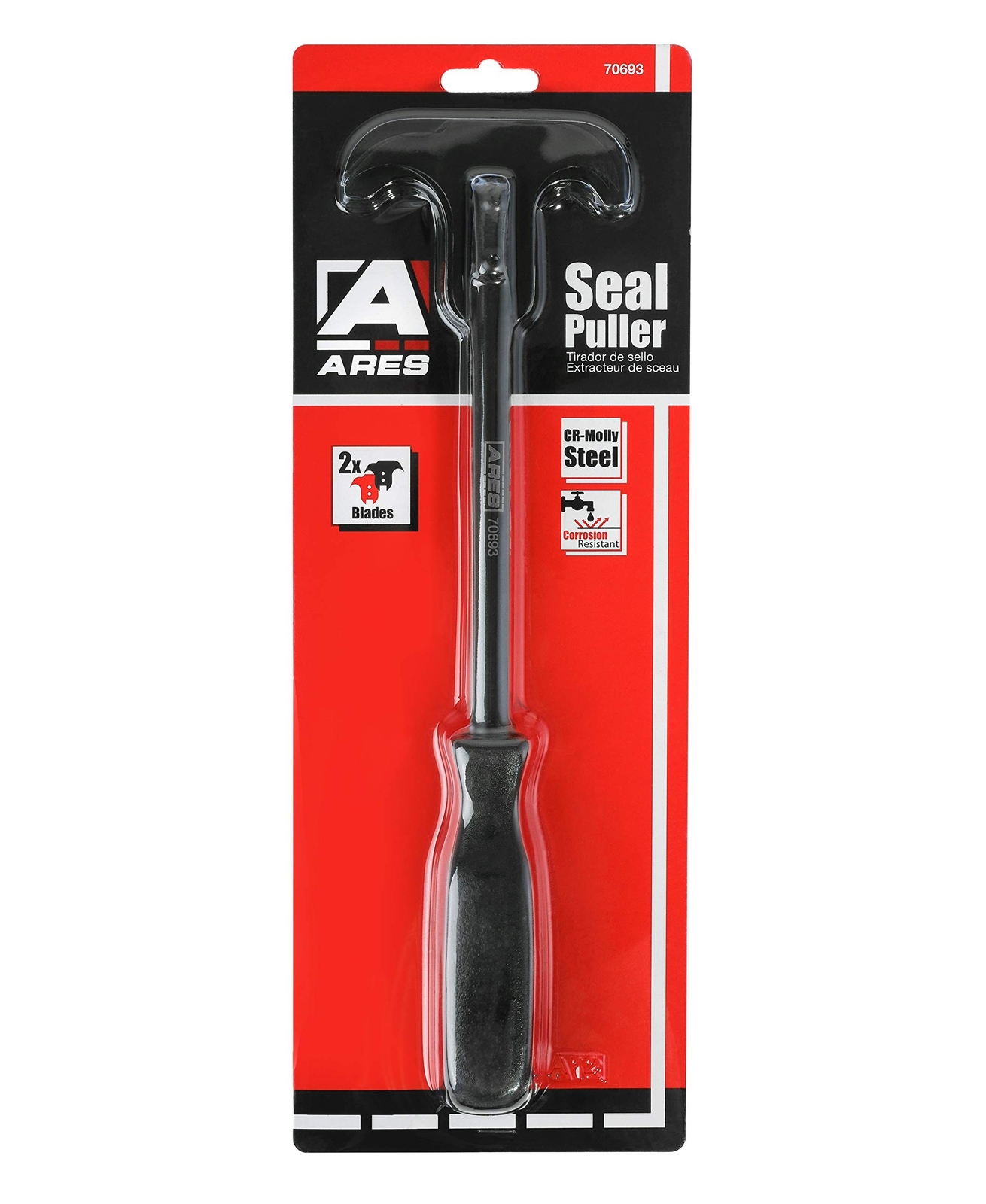ARES 70693 – Seal Puller with Dual Hook Tip Design – Remove Oil and Grease Se…