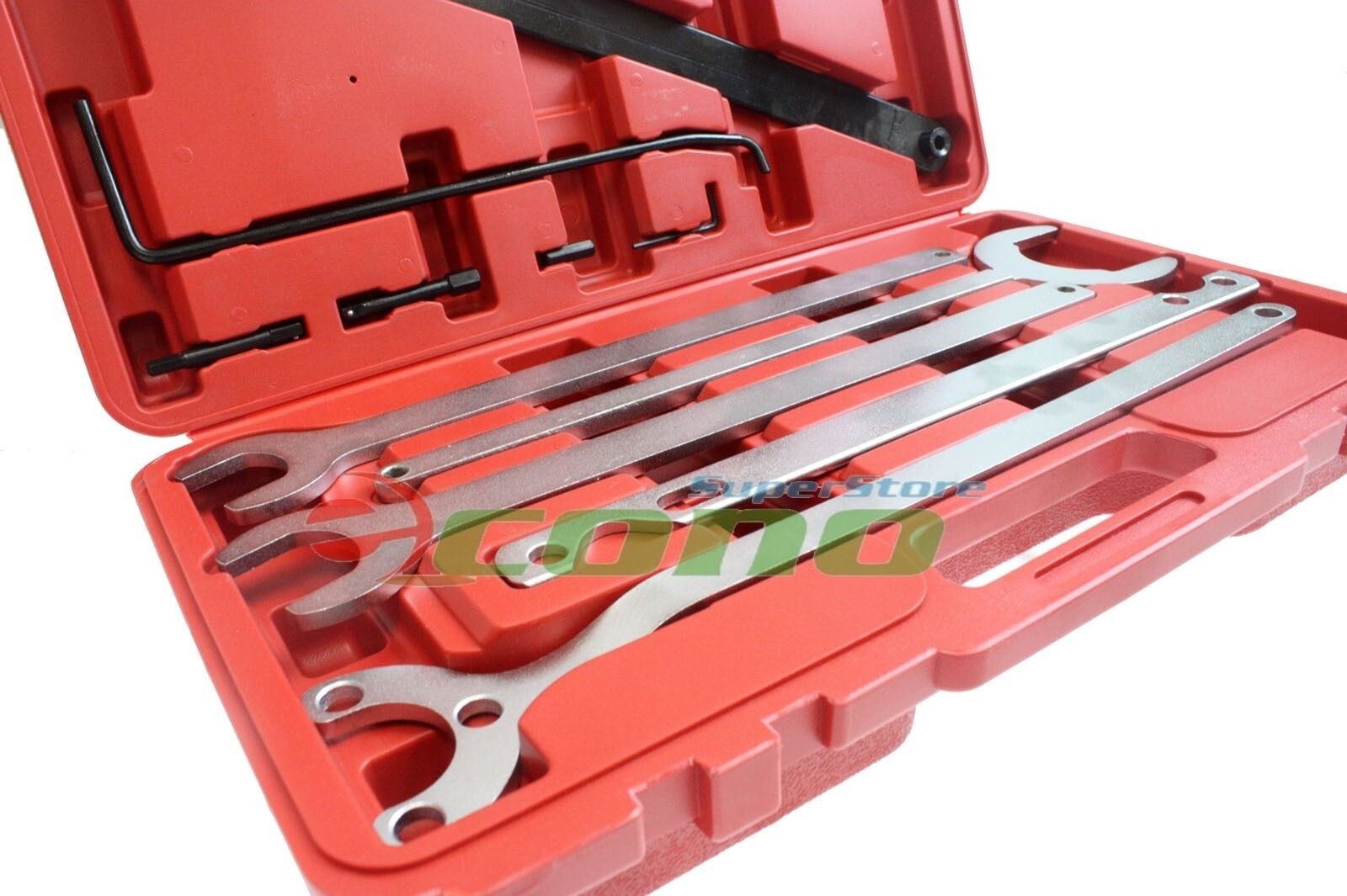 Fan Clutch Water Pump Holder Wrench Tool Set 32 36 38 40 65mm for BMW Mercedes