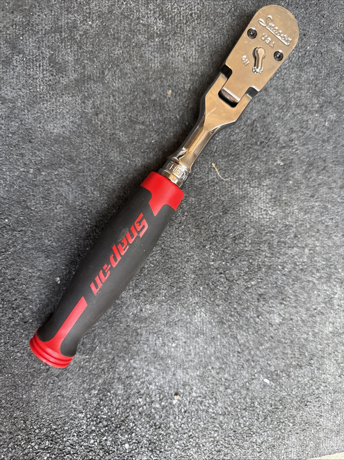 For Snap-on Tools NEW STYLE 3/8″ Drive 100 Tooth Soft Grip Flex Ratchet FHF100