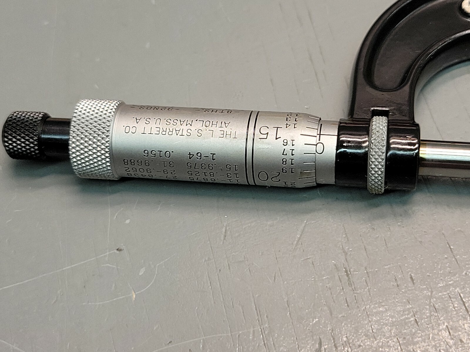 Starrett 436RL-1 Micrometer NEW OLD STOCK USA