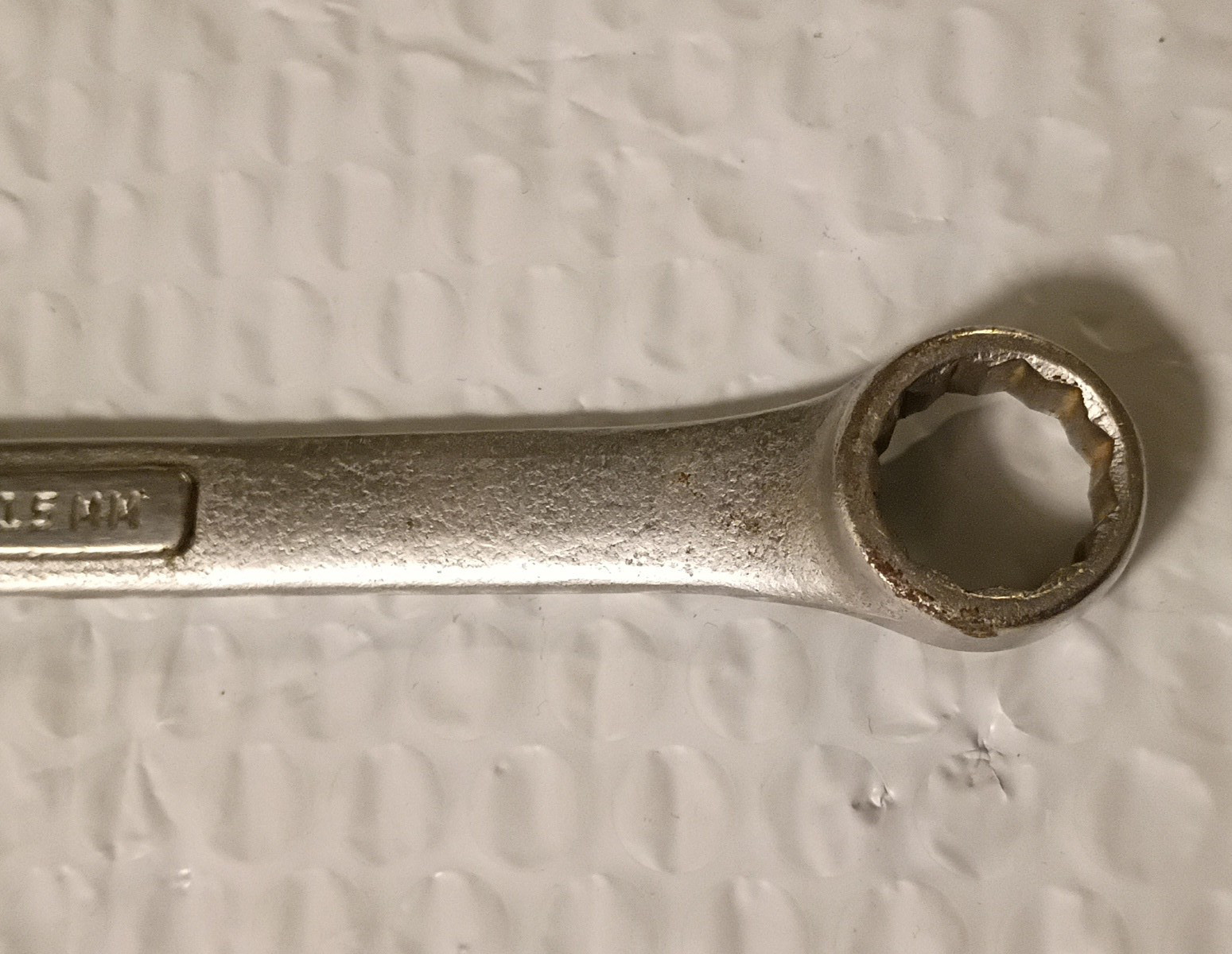 CRAFTSMAN TOOLS USA V, 13MM. x 15MM. DBL. BOX WRENCH, 9.5″ LONG, 12 POINT.