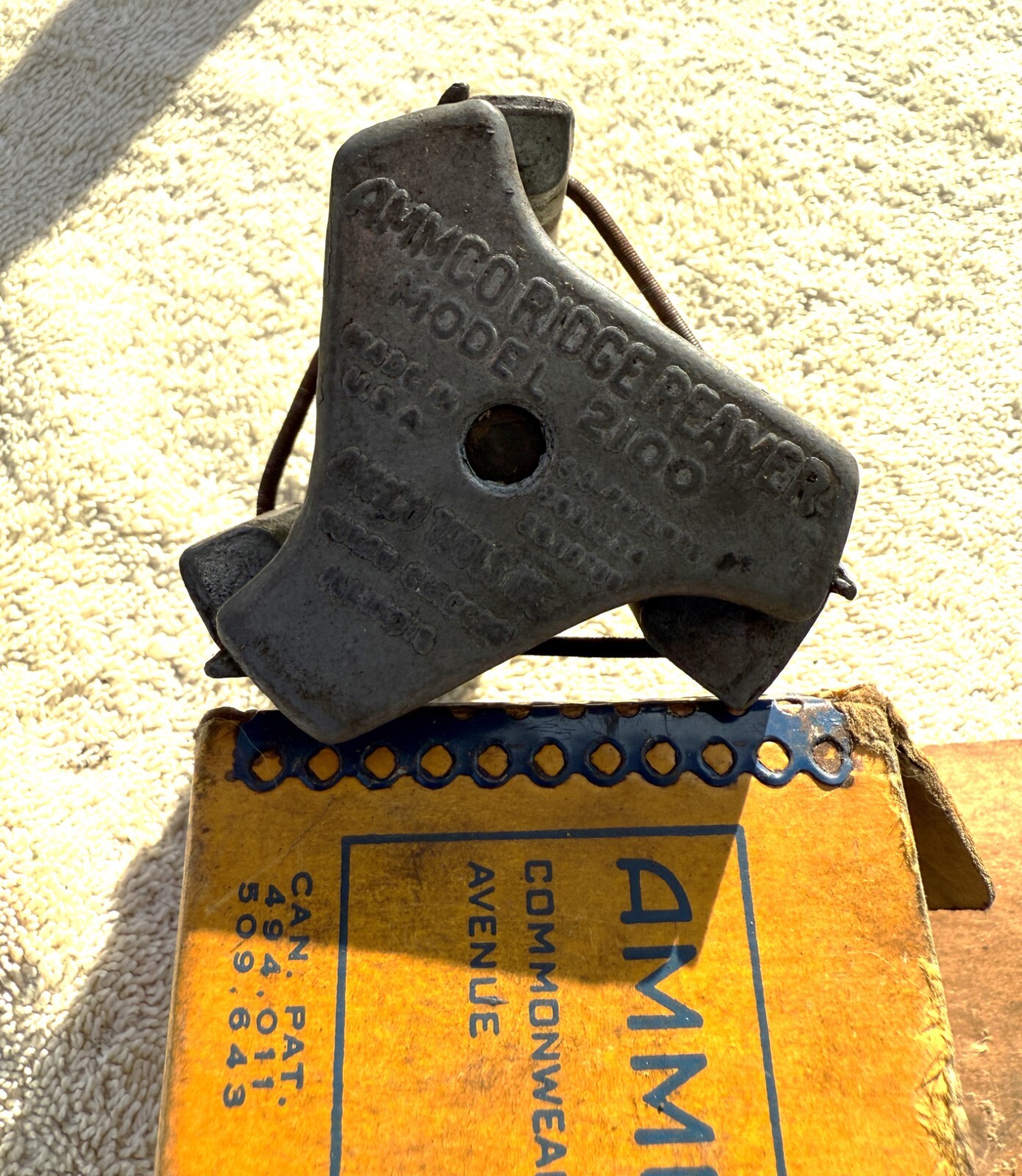 VINTAGE AMMCO MODEL 2100 RIDGE REAMER AS PICTURED