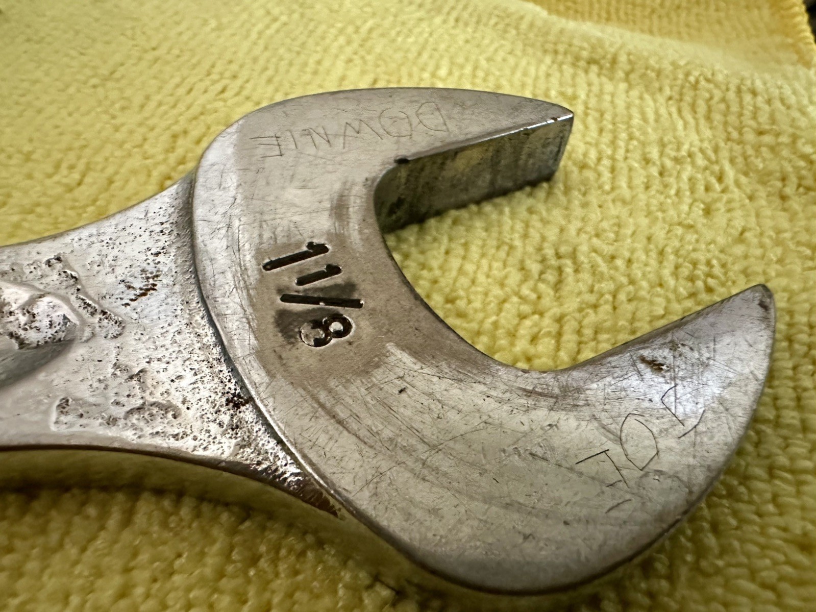 SNAPON Double Open End Wrench 1 1/16” And 1 1/8”. VS3436.