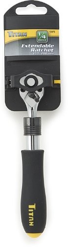 Titan Tools 1/4 in. Drive Extendable Ratchet (12075)