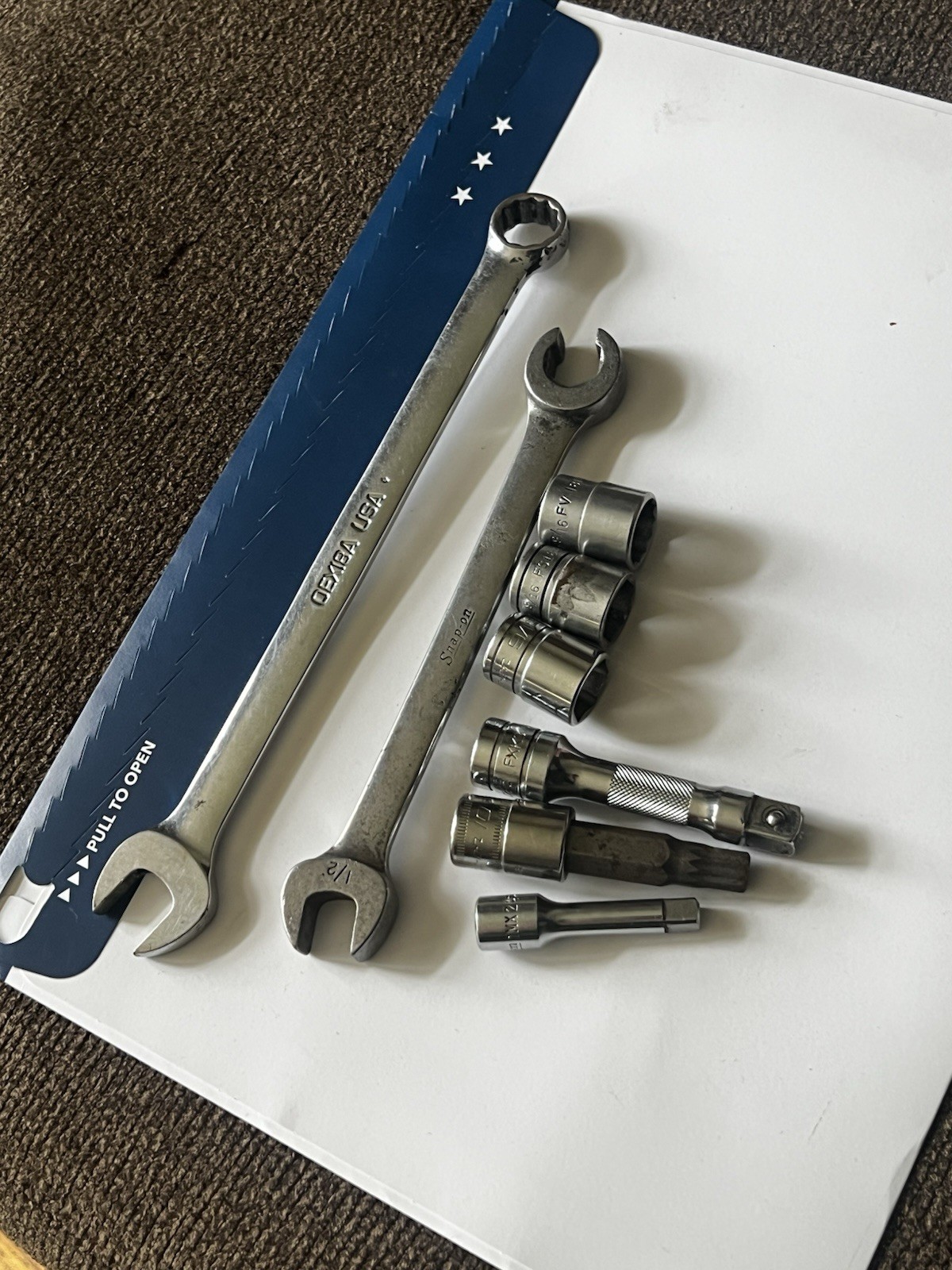 Snap-On Mixed Lot Hand Tools.