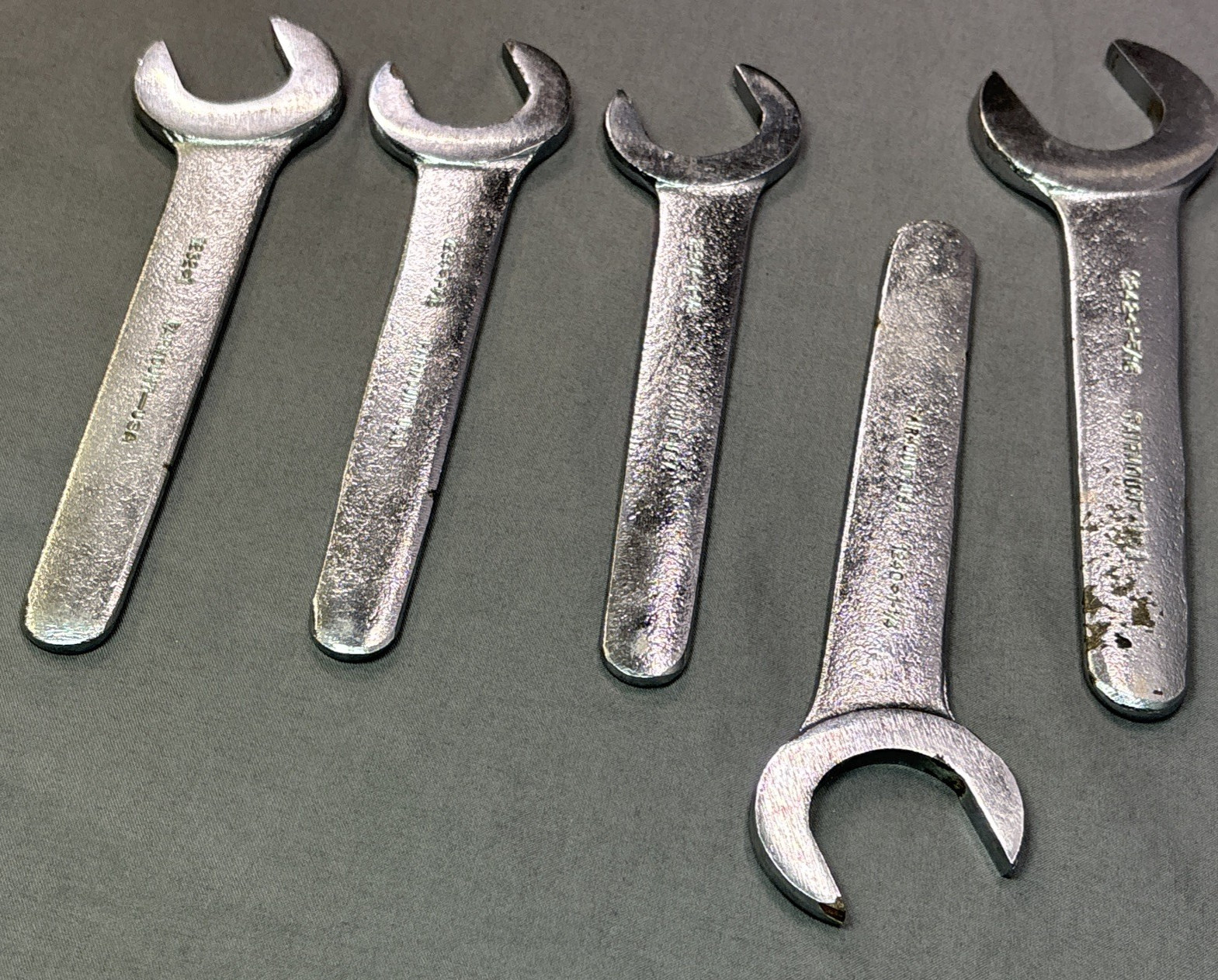 Fairmount USA – 5 pc. Hydraulic Service – Thin Open End Wrench Set 1″ – 1-5/16″
