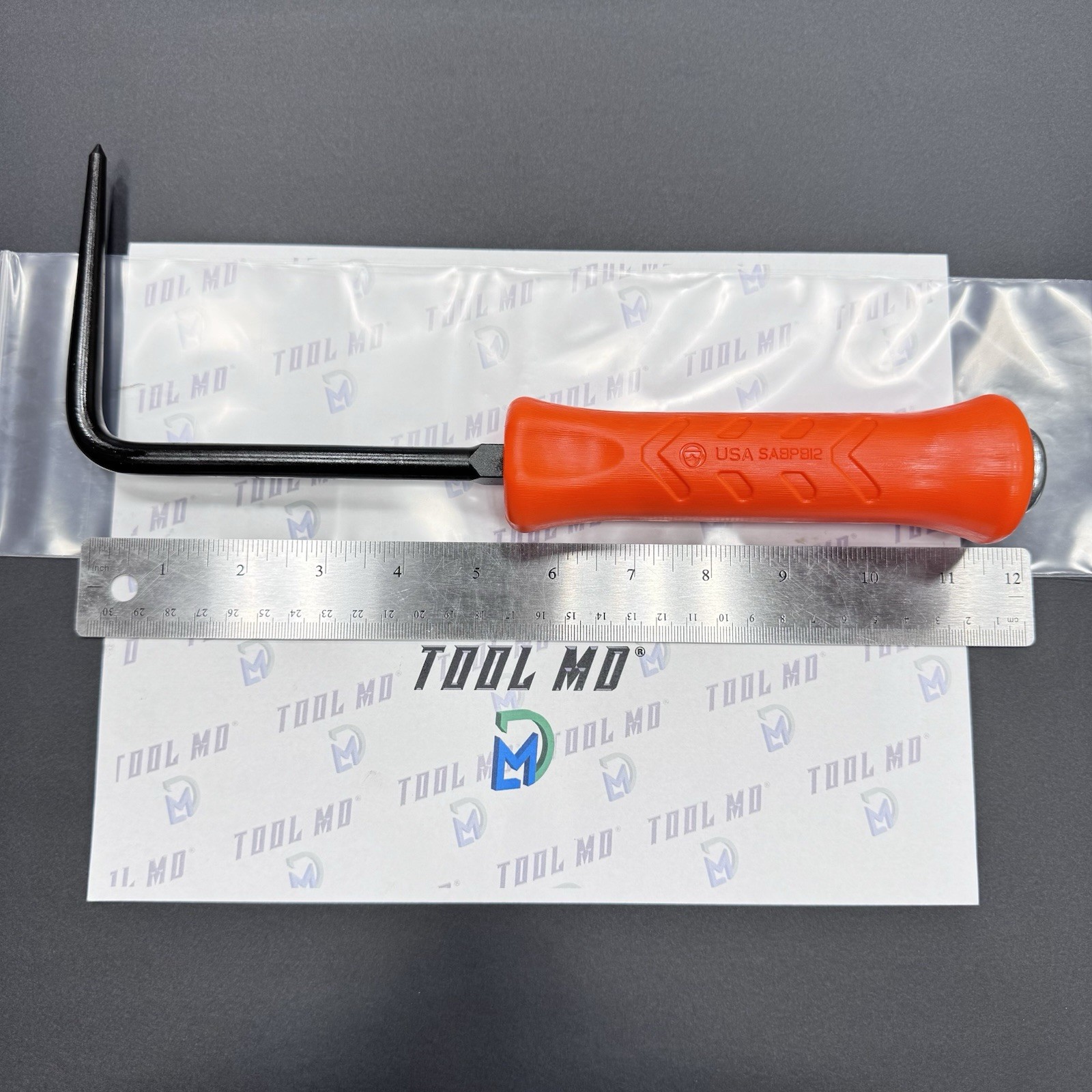 Snap-on Tools USA NEW ORANGE 12″ Striking Offset Alignment Bar 45° SABPB12O
