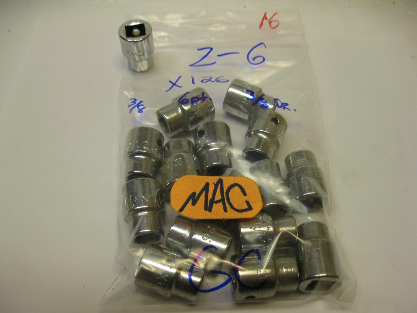 MAC tools 3/8in. drive 3/8″ SAE 6 point Socket X126 USA Nice!
