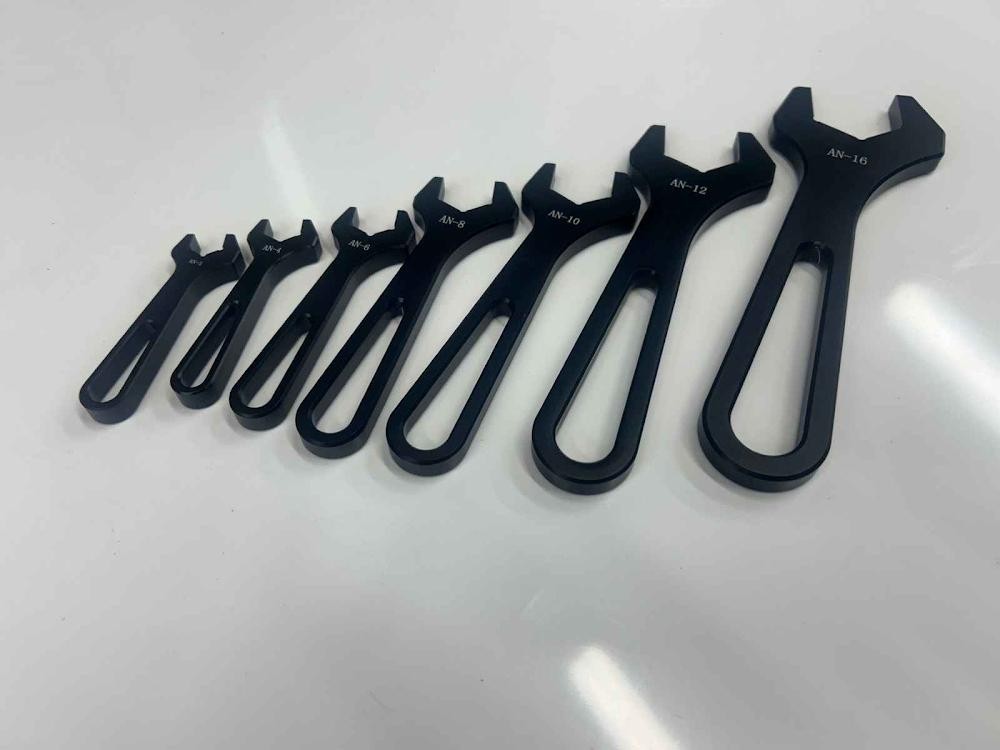AN Fitting Wrench Set AN3 AN4 AN6 AN8 AN10 AN12 AN16, JIC Alum. Fitting Wrench