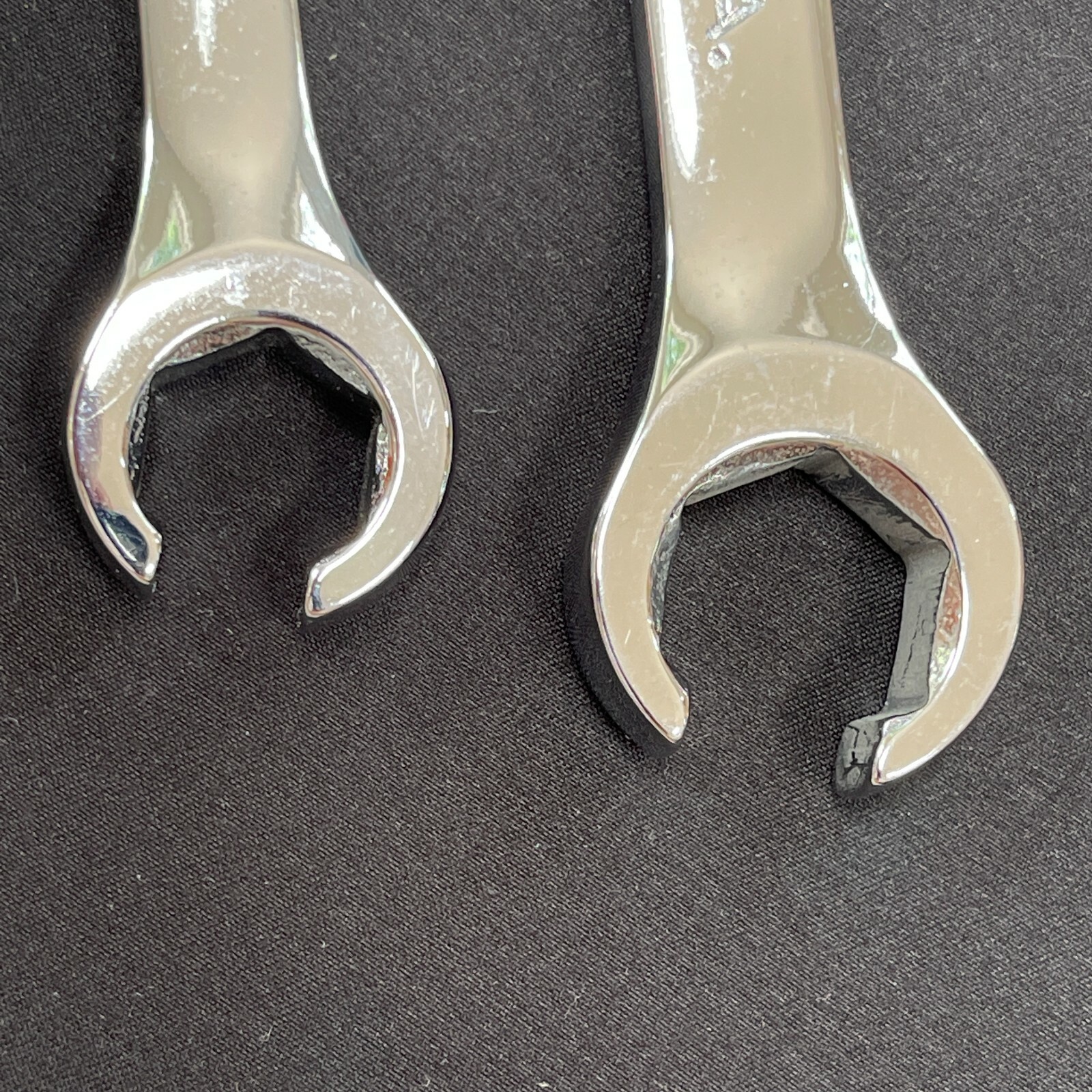 SK TOOLS USA FLARE NUT LINE WRENCH 2 pc SET 1/2 x 9/16 F1618 & 5/8 x 11/16 F2022